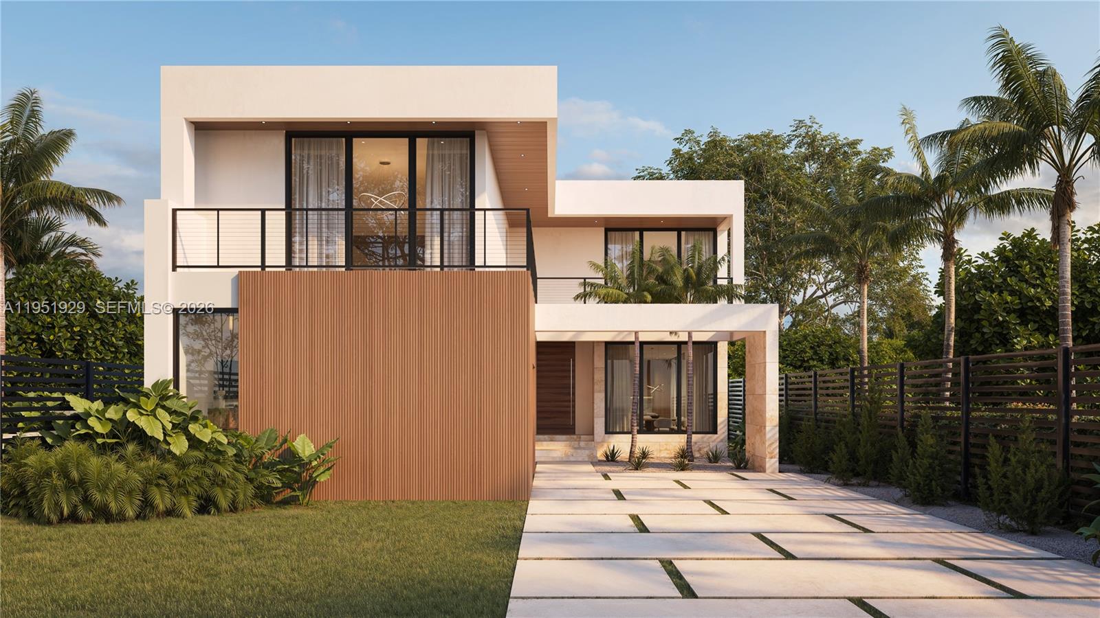 New Construction Home Coming Soon... Welcome to 340 SW 20th Road, a striking Tropical-Modern new construction home that prioritizes scale, light, and utility. This architecturally significant residence delivers 4,606 SF of interior living space, featuring a well-planned layout with 5 bedrooms; all with en-suite bathrooms plus a powder room.

The home opens into a dramatic foyer where soaring ceilings and floor-to-ceiling glass flood the space with natural light. The open-concept design creates a seamless transition to the outdoors, resulting in 4,922 SF of total living area. The exterior is equally impressive, featuring a large private garden anchored by a pool and lush landscape.

The chef’s kitchen is built for performance, equipped with top-tier Thermador and Liebherr appliances, custom cabinetry, and butler's pantry. Upstairs, the primary suite offers generous proportions and serves as a quiet retreat, while the additional bedrooms ensure privacy for family and guests.

Situated in The Roads, a historic enclave known for its canopy-covered streets, this property offers a quiet residential feel just minutes from the city center. Residents enjoy immediate access to Brickell, Coconut Grove, Coral Gables, Downtown, and top-rated schools. Completion Q4 2026.