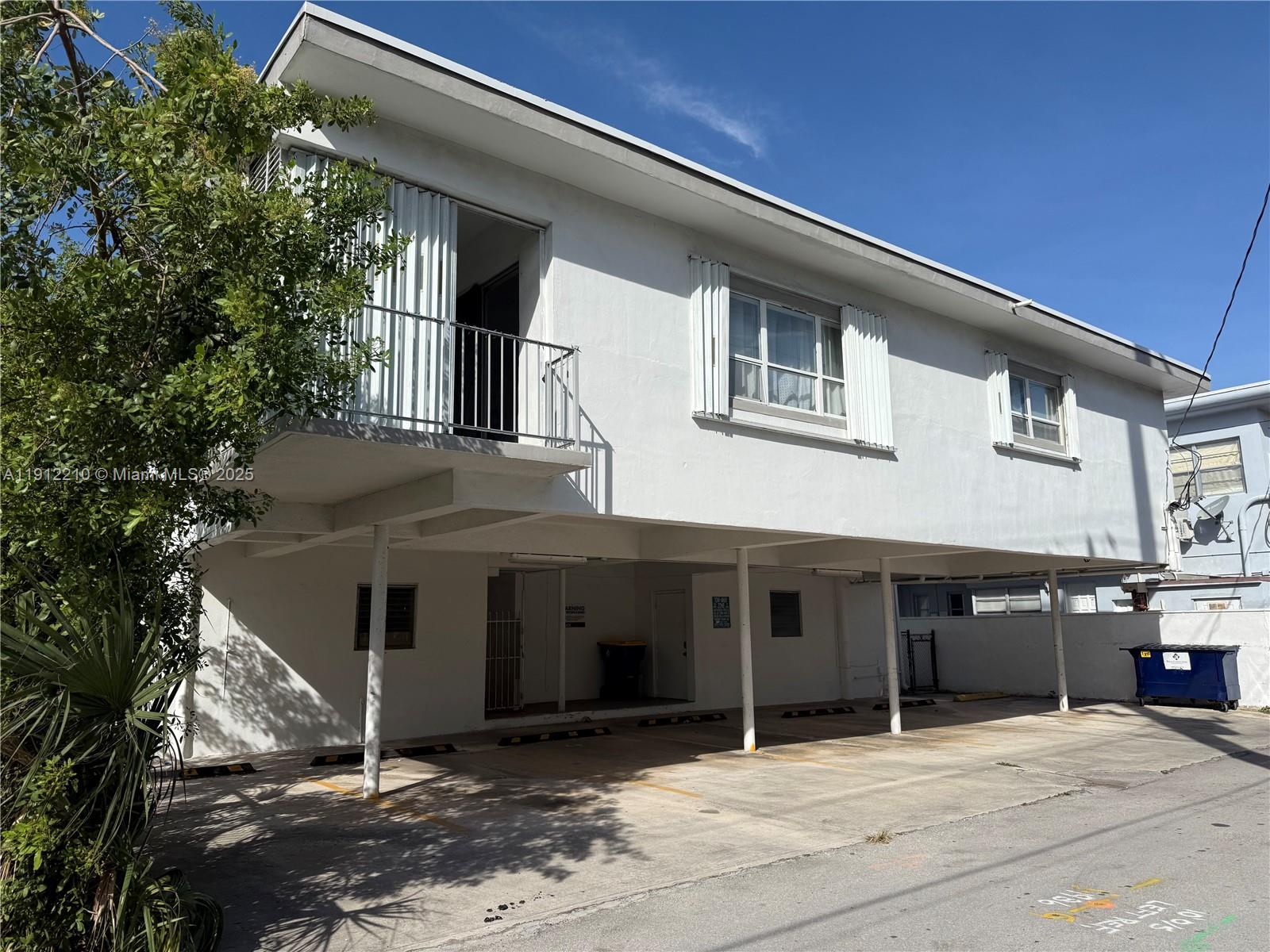 Charming and bright studio on the second floor of a boutique, garden-style building, a block the beach and across from a park. This spacious unit features fresh paint, NEW laminate floors and hurricane impact windows and door, stainless steel appliances, and plenty of natural light. On-site washer/dryer, gated entry, and an ASSIGNED PARKING SPACE. Fantastic location with bike-friendly streets, easy access to the free trolley, and close proximity to Surfside, Bal Harbour Shops, restaurants, and local services. Enjoy the best of coastal living!