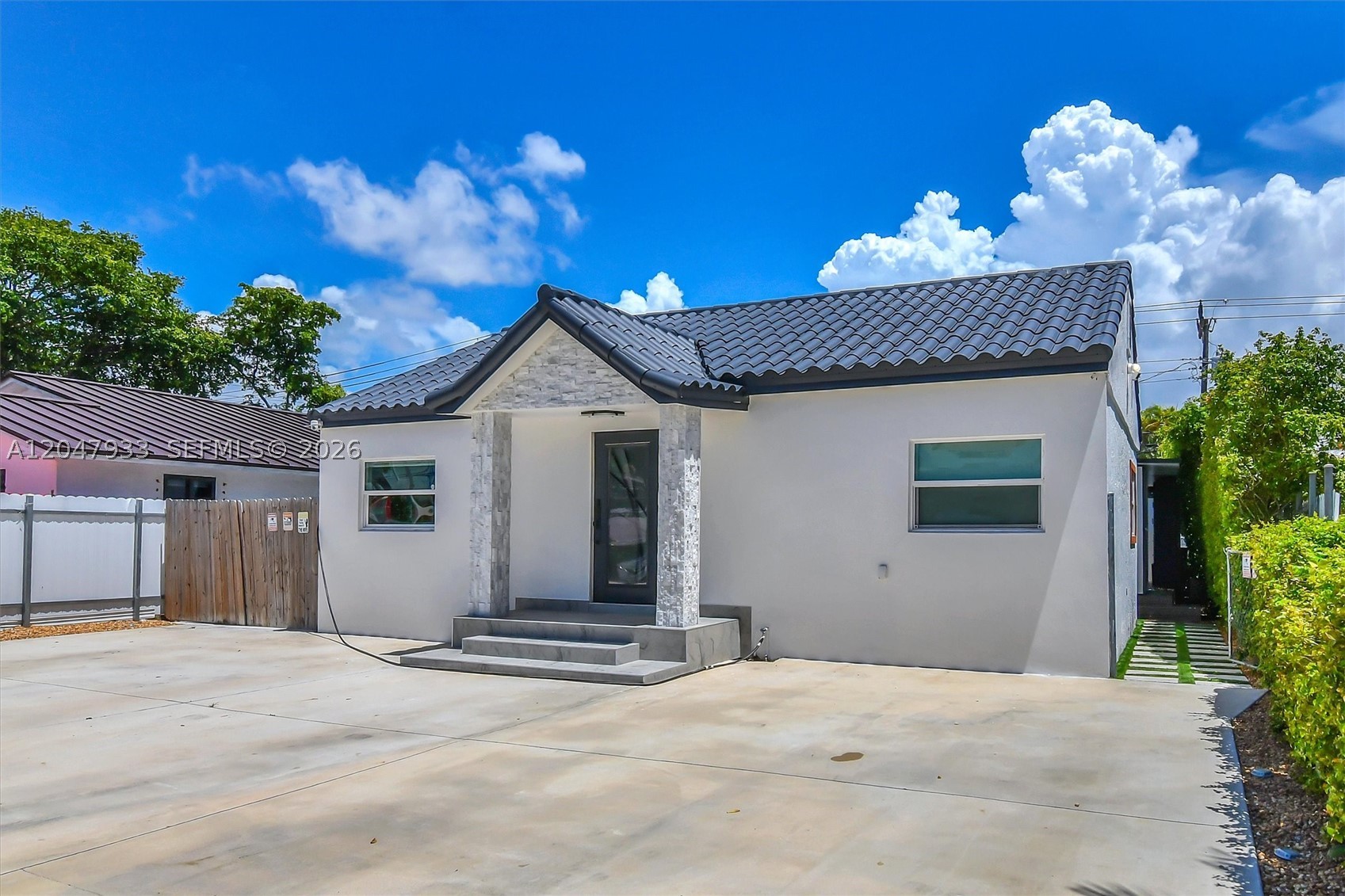Excellent home located in one of the most desirable area of Miami, close to Coral Gables, Merrick Park, South Miami, Coconut Grove, Downtown and Brickell . This beautiful gem offers a Master suite with master bathroom walk-in closet and nursery. The other main bedroom is well proportioned and share an updated bathroom with guests. Remodeled including updated plumbing, updated electricity, updated A/C . Updated kitchen opens to a Florida room that has views of the backyard from the deck. The backyard includes a summer kitchen with lounge area, additional dwelling unit (efficiency), exterior bathroom and a sitting area on the side. This roomy backyard is perfect for relaxation and entertaining. Room for boat, plus parking in front of house for 5 cars. Additional parking is available on the street. Enjoy this private oasis in a fantastic neighborhood! Call Listing Agent Today for a Private Showing.