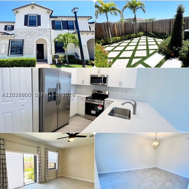 ORIGINAL LENNAR MODEL HOME -LIKE BRAND NEW CONDITION
3/2.5 VILLA IN CORSICA with TONS OF UPGRADES: RING ALARM, DOORBELL CAMERA, WASHER/DRYER, BLINDS/CURTAINS, CEILING FANS, LIGHTING FIXTURE & GORGEOUS PATIO !! 
NO REAR NEIGHBORS & CLUBHOUSE JUST BEHIND IT!!