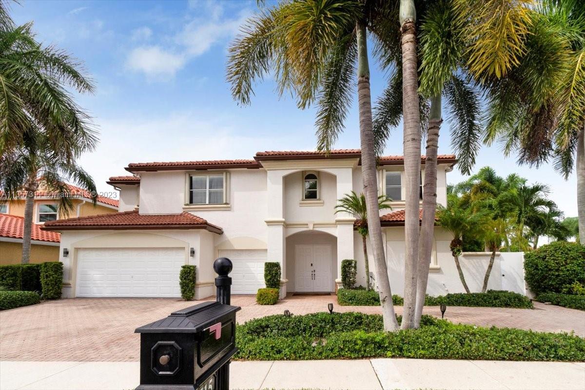 Welcome to Villa Di Soto! A luxury oasis/designer furnished home. Oversized courtyard, 1/3 acre corner lot, in the sought after luxury community The Shores, 10 mins to Mall, 20 mins from beaches. Complete smart home with automation features for lights, pool, stereo, door bell, and many other features. Boasts an updated quartz/stainless gourmet kitchen, spacious living/dining/family room areas, ground-floor master, 3 upstairs bedrooms with 1 en-suite and 2 connected by jack-and-Jill, converted room in a spacious women's closet with working station. Separate 1BR/1BA guest suite borders the courtyard. Standby 30KW generator connects automatically when power goes out. Propane gas storage. Brand new heated pool, with spa, marble deck, and gourmet summer kitchen. Send your highest & best offer!