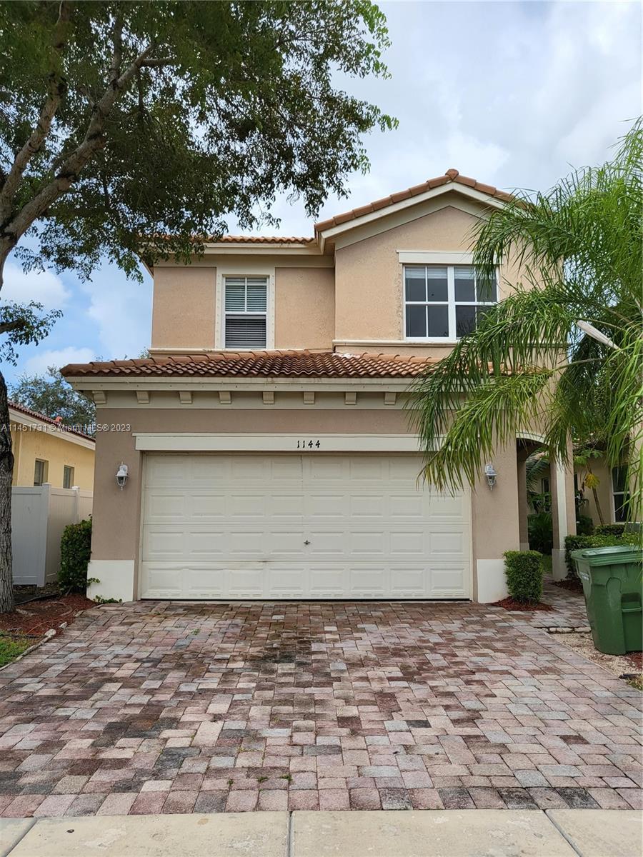 Very Bright , Freshly painted, Tile downstairs and upstairs, gated community w/club house and gym. Large Master with walking closets, 2 car garage located in Water Stone