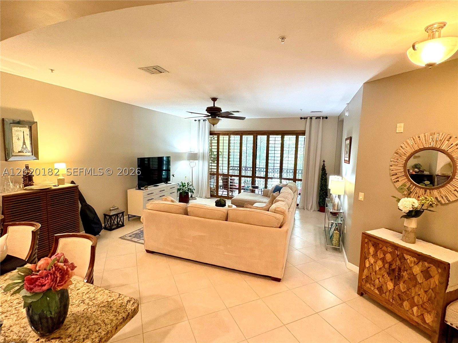 Price reduced! Motivated sellers.  Elegant and spacious corner unit features a split 2 bedroom/2 bath design.  The open kitchen features newer high-end LG black stainless steel appliances, granite countertops and a cozy dining area.  Ceiling fans throughout and Plantation Shutters on the living room windows.  Tastefully decorated and well maintained.  Master bathroom features dual sinks, a roman tub and a separate  shower.  Community resort style amenities include a state-of-the-art fitness center, tennis & pickle ball, sauna, indoor basketball court, fiber optic Wi-Fi, 3 pools & much more! Lowest priced upgraded unit on the market in Artesia which has close proximity to Sawgrass Mills and Amerant Bank arena.   All special assessments are paid in full!  This is a MUST SEE!