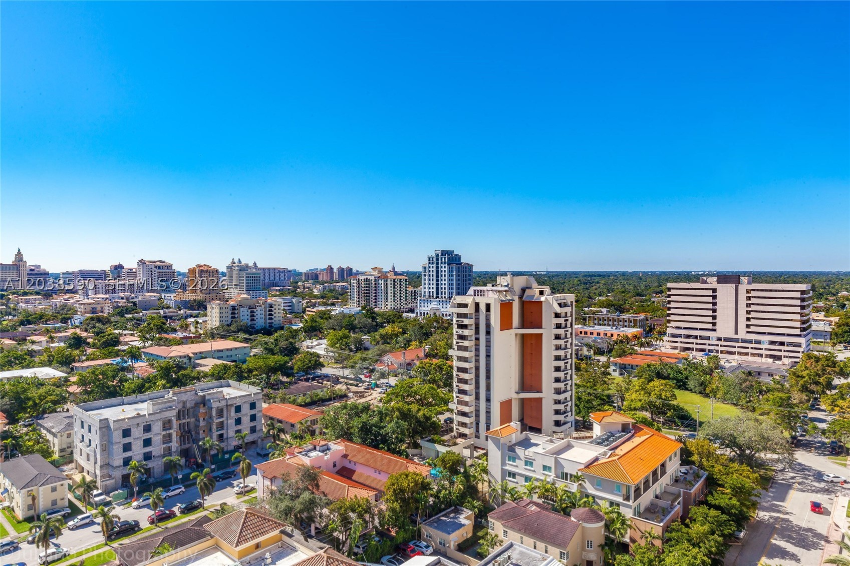 Elegant 2-bedroom, 2-bath residence encompassing 1,162 square feet on the 16th floor of the prestigious Puerta de Palmas in the heart of Coral Gables. This bright and spacious apartment features a private east-facing balcony with breathtaking views of Coral Gables 
Designed for both comfort and style, the residence offers an open and inviting layout, generous living spaces, and abundant natural light throughout. Residents of Puerta de Palmas enjoy an exceptional lifestyle with luxury amenities including 24-hour concierge and security services, a resort-style swimming pool, a state-of-the-art fitness center, elegant common areas, and covered parking.
Ideally located just minutes from Miracle Mile, world-class dining, shopping, entertainment, and major business districts, this residence presents a rare opportunity to enjoy sophisticated urban living in one of South Florida’s most sought-after communities.