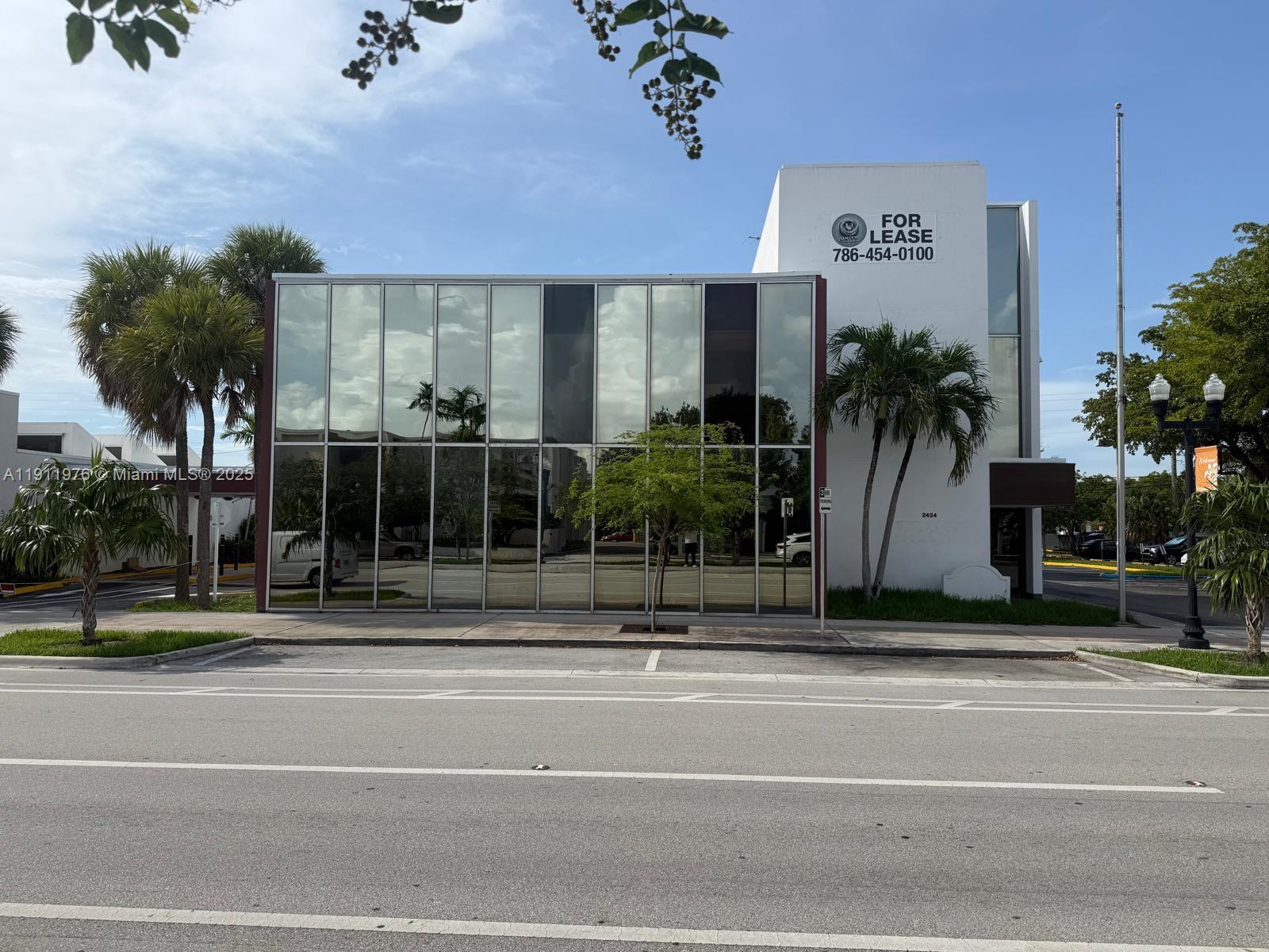 Prime Downtown Hollywood Opportunity — 2434 Hollywood Blvd offers a fully renovated, stand-alone 10,800 sf office building on 25,173 SF lot. Perfect for an owner-user or investor, the property provides strong street visibility, modern interiors, and ample parking. Zoned DH-3, allowing up to 7 stories, it offers outstanding future development potential for mixed-use, multifamily, or hospitality projects. Steps from Young Circle, this trophy asset combines immediate income with long-term upside in one of South Florida’s most dynamic corridors.

Additional 9,500 sf lot available behind the building sold separately .