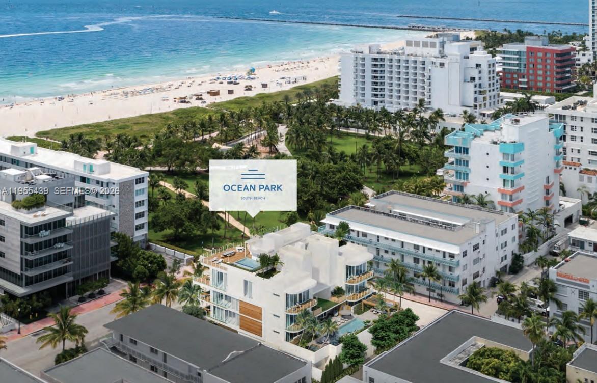 Refined coastal living in South of Fifth’s most exclusive boutique building. Completed in 2023, Residence 302 at Ocean Park South Beach is a standout home within an intimate collection of only 10 luxury residences. Designed for effortless elegance, enjoy a private outdoor sanctuary featuring a 36’ resort-style pool, spa Jacuzzi, summer kitchen, yoga deck, and open-air fitness space. This 2BR/2BA residence offers 10’ ceilings, floor-to-ceiling windows, a Poliform® kitchen with Wolf/Sub-Zero® appliances, wide-plank oak flooring, spa-like marble baths, and private elevator entry. Ideally positioned on Ocean Drive, directly across from the beach and South Pointe Park—where privacy, design, and lifestyle converge.