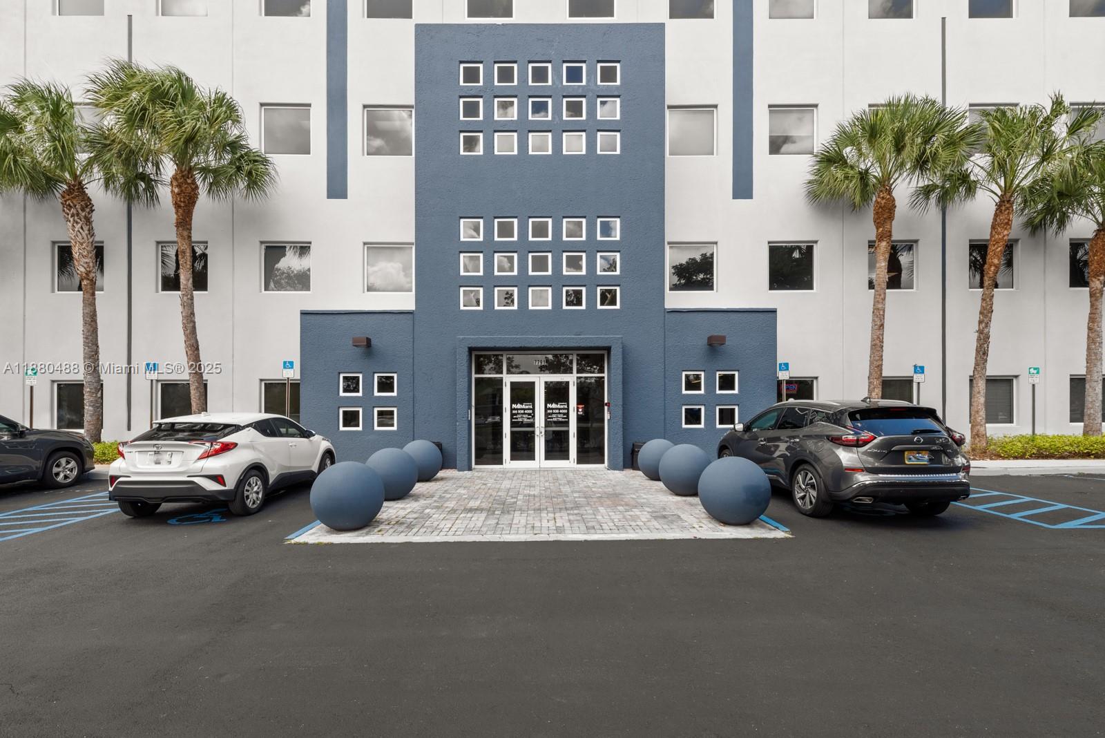 • Contemporary architecture
• Cafe on ground floor
• Two-story lobby
• Two (2) elevators and three (3) staircases
• Two (2) common conference rooms
• Common greeting area (2nd floor mezzanine)
• Generous parking (covered, exterior plus 52 short-term guest parking)
• Close to all the amenities within Downtown Doral, CityPlace, Atrium @ Doral, etc.
• Easy access to all major thoroughfares and public transportation
• Close to residential communities, hotels, restaurants, banks, etc.