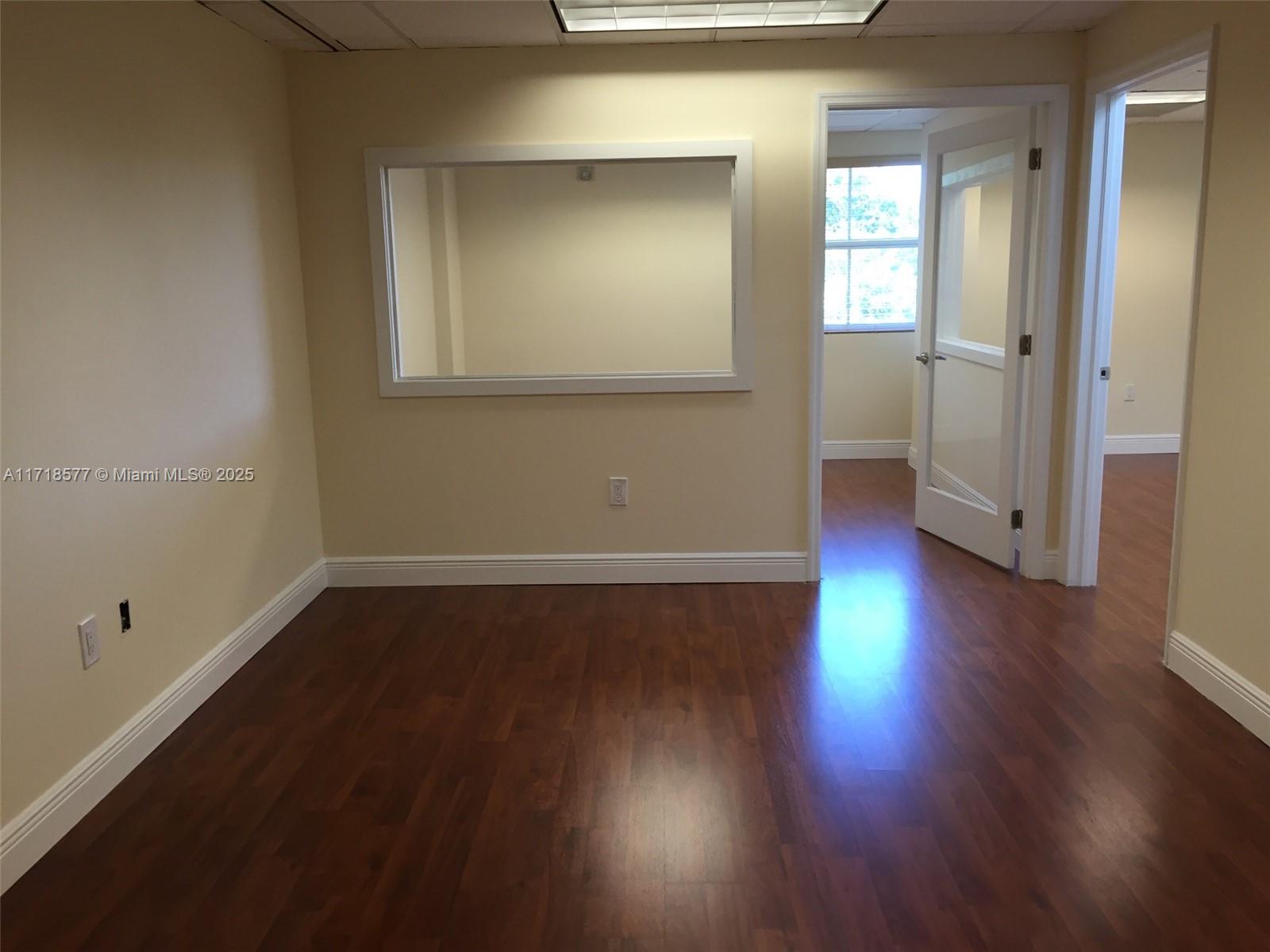 Spacious Office Available in a Class "A" Building. Easy Access to the Highways, Turnpike, etc. 
 Has a private office. A Must see will not last.