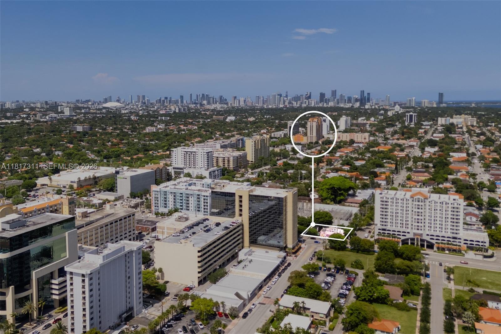 Exceptional opportunity to purchase a prime redevelopment site just steps from Coral Gables on a corner lot. Under Florida's Live Local Act, this site can accommodate up to 369 units and a 12-story structure. Currently configured as a restaurant, the property is in excellent condition and offers flexible potential for retail, medical, office, or boutique residential use. The offering includes a 2,698 SF building on 16,084 SF of total land across 2 folios—a 10,384 SF main lot and a 5,700 SF adjacent parcel for parking. Located near Miracle Mile, Coral Gables Plaza, and the Loews Hotel, with superb walkability and close proximity to Brickell, Coconut Grove, MIA, US-1, and SR 836. Surrounded by condos, offices, and cultural amenities—this is a rare opportunity in a prime urban corridor.