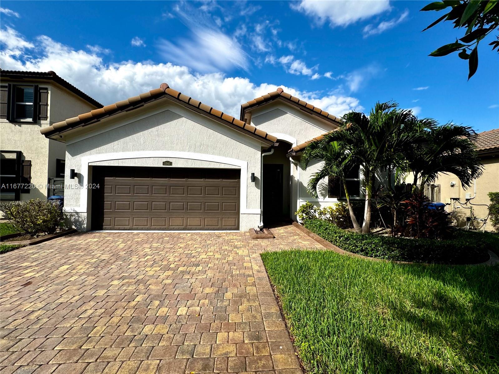 Welcome to your dream home! This stunning 3-bedroom, 2-bathroom residence in Hemingway Point is move-in ready and in pristine condition. With an inviting open floor plan, the spacious living area seamlessly connects the kitchen, dining, and living spaces—perfect for entertaining friends and family.

The home features a split bedroom layout, offering privacy with generously sized bedrooms and ample closet space. Step outside to enjoy a large, low-maintenance backyard, complete with concrete slabs and lush turf—ideal for gatherings or simply relaxing.

Additional highlights include accordion shutters throughout for added security, and a convenient two-car garage. Don’t miss out on this exceptional property—schedule your showing today!