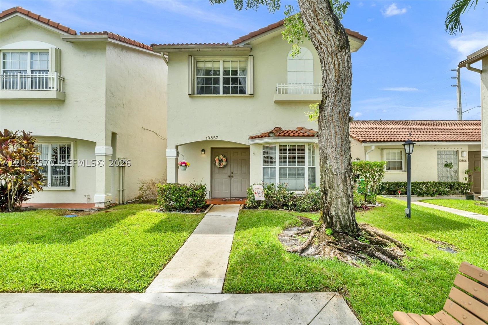 Welcome to this beautifully maintained 2-bedroom, 2.5 bathroom with 1,570-square-foot home in the heart of Pembroke Pines. The updated kitchen serves as the heart of the home, featuring rich wood cabinetry, granite countertops, stainless steel appliances, and a charming bay window breakfast nook that fills the space with natural light.

The thoughtfully designed floor plan offers spacious living areas ideal for both everyday living and entertaining. Enjoy the convenience of an HOA that includes access to a community pool, exterior building maintenance, landscaping, and garbage service, making homeownership easy and stress-free.

Perfectly situated near top-rated schools, shopping, dining, parks, and major highways, this home offers exceptional convenience in one of Pembroke Pines' most sought-after communities.