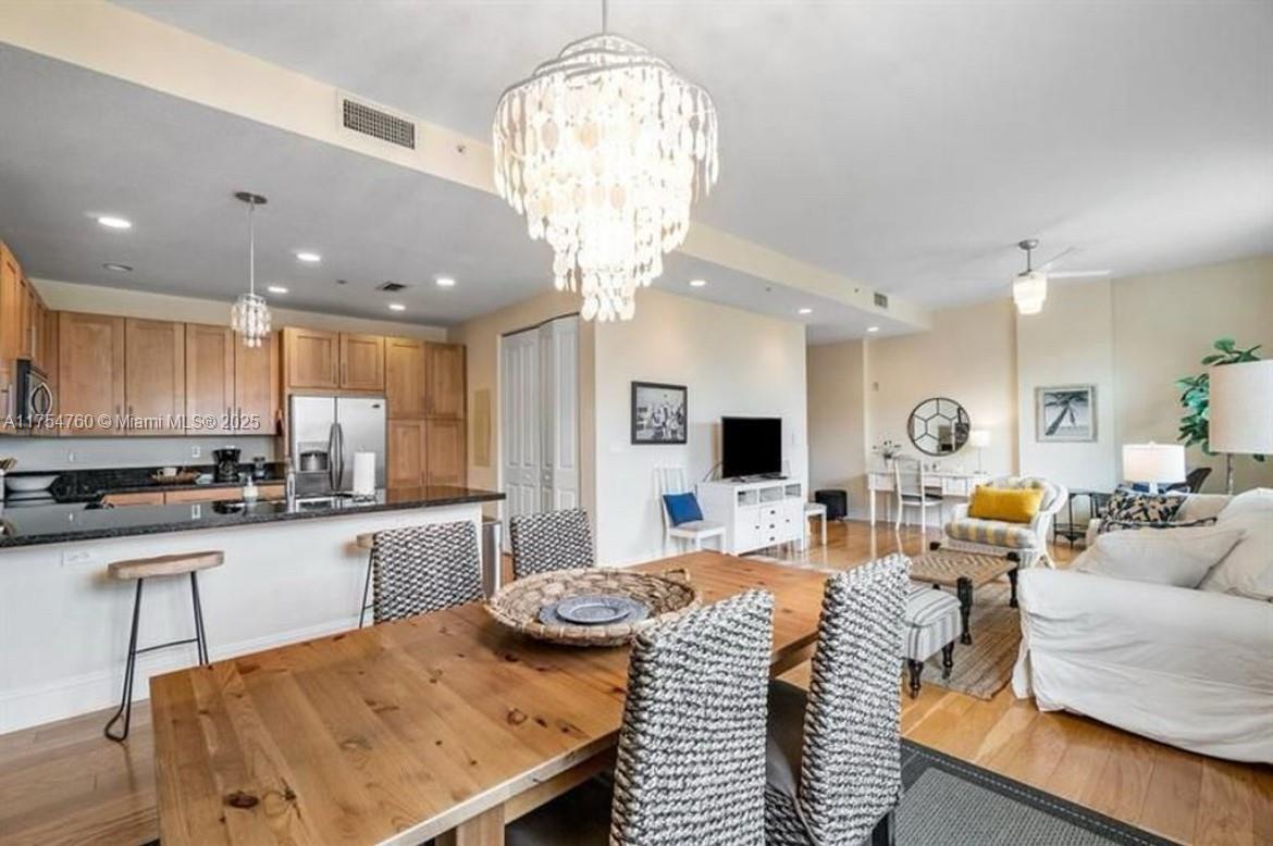 Stunning 2-story, 2-bed, 2.5-bath penthouse in Delray Beach, tastefully furnished with hardwood floors throughout and 10' ceilings. Featuring impact windows and a spacious open-concept living/dining area, kitchen, and powder room on the 1st floor. The 2nd floor offers 2 bedrooms, 2 bathrooms, a large balcony with garden views, and ample closet space. Located just minutes from the beach, Delray Plaza, Boca Raton, Town Center, Trader Joe’s, restaurants, and the vibrant Atlantic Avenue. Key West-style architecture, resort-style heated pool, beautifully decorated clubhouse, and a covered private parking space. Available April 1st at $3,600/month for annual lease, minimum 6-month lease at $3800/month. Small pets allowed.