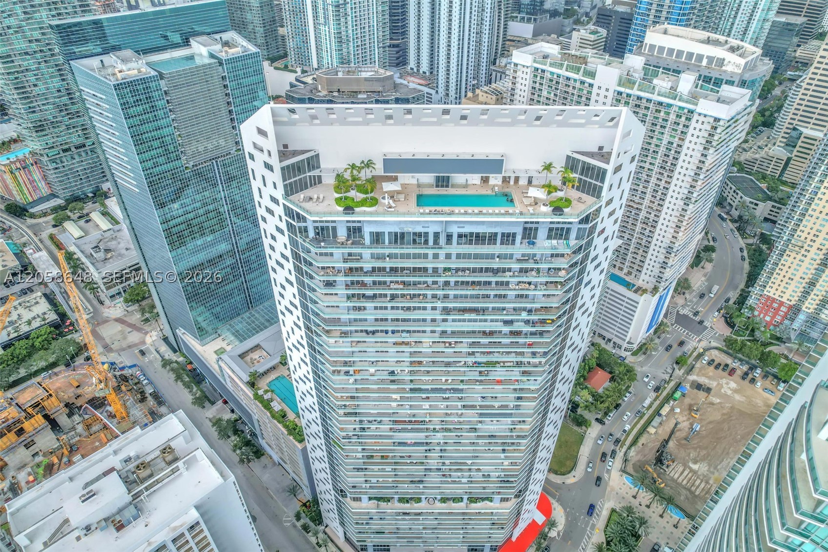Bright 1-bedroom, 1-bath residence on the 20th floor of Brickell House, offering open bay views. The unit features porcelain tile flooring throughout, a modern kitchen, and an in-unit washer and dryer. Includes 1 assigned parking space. Built in 2014, Brickell House offers resort-style amenities including a pool, fitness center, spa, and 24-hour concierge, with a central Brickell location offering easy access to Brickell Bay Drive. The building allows up to 12 leases per year, making this an excellent option for investors, as well as end-users. Ideal for both.