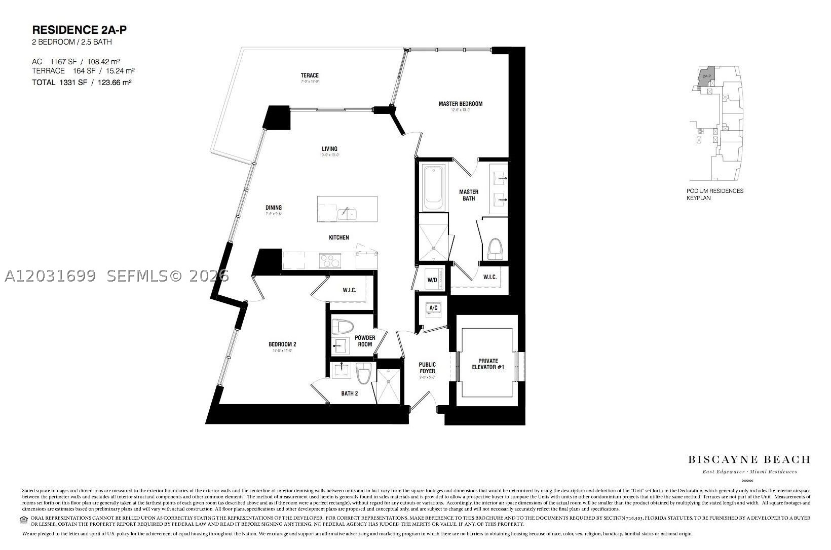 BISCAYNE BEACH CONDO - Residential Lease