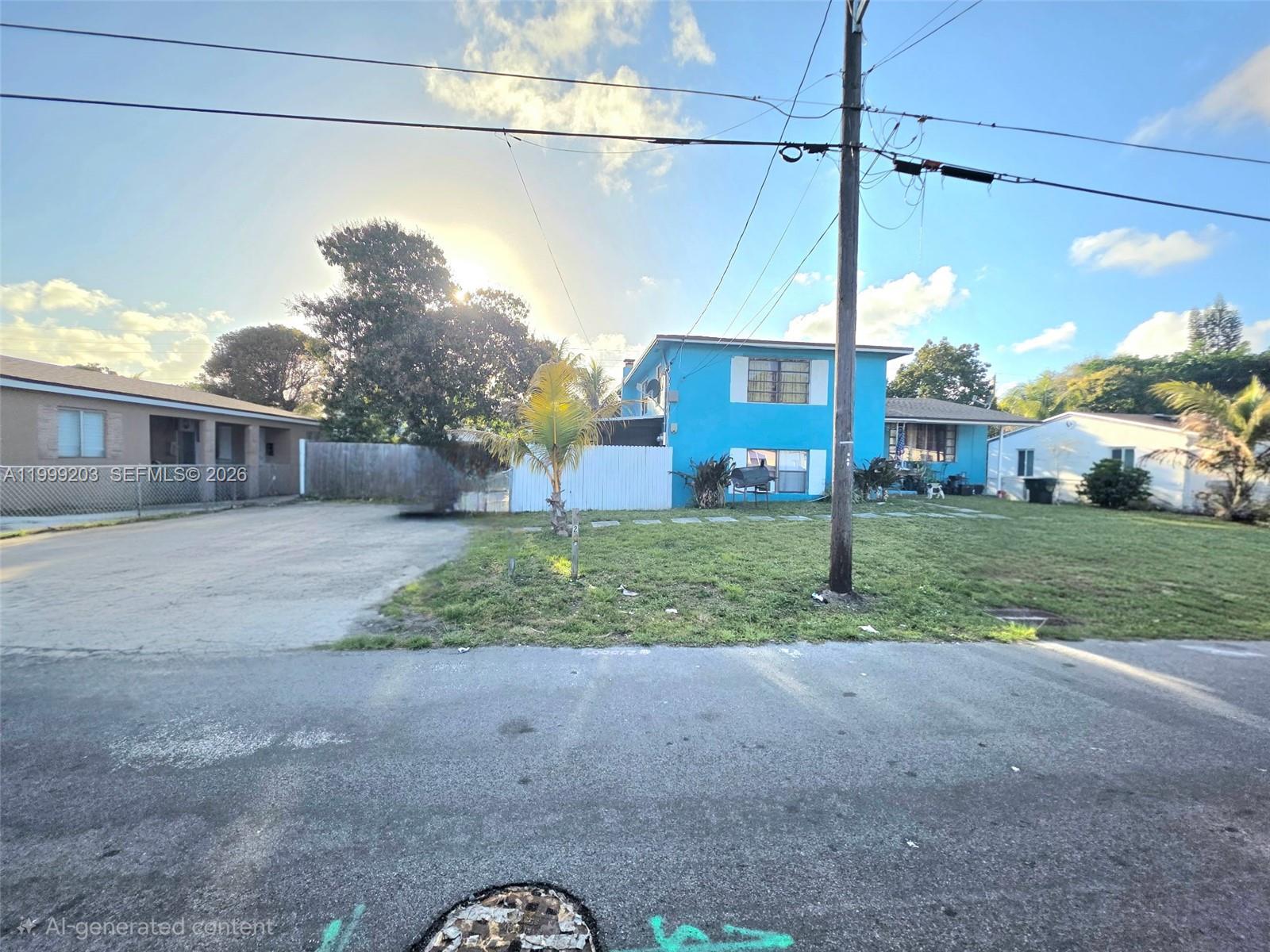 Calling all investors. This is the opportunity you have been waiting for.
Situated on just under a quarter acre, this property delivers immediate value with strong future upside. The home features a new roof and updated air conditioning units, giving you confidence on major expenses from day one.
Zoned with future land use allowing up to three units, this is a strategic move for anyone looking to expand their portfolio or develop for higher returns. The seller has already added an unofficial efficiency, creating additional income potential right away.
The location checks every box. Minutes from the beach, close to Dania Pointe for shopping and dining, and less than three minutes to I 95. Easy access to Aventura makes this an attractive option for tenants and a solid candidate for short term rental use.
Opportunities like this do not last.