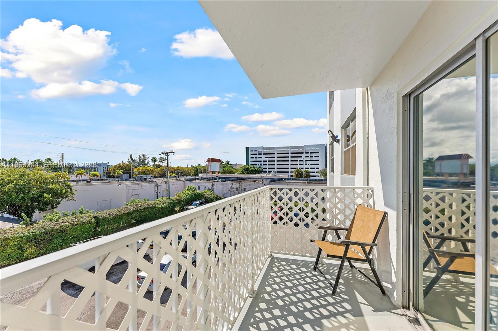 Prime North Miami Beach location off Biscayne Blvd. Building has completed the 40-year recertification. Laundry room just steps away. Minutes to Sunny Isles Beach, Aventura Mall, and endless dining options—many walkable. Oleta River State Park is two blocks away, with Greynolds Park close by for walking and hiking. Excellent opportunity for investors, retirees, or students. FIU North Campus approximately 2 miles away. See attachments for 40yr Certification, Buyer's application, and Rules & Regulations.