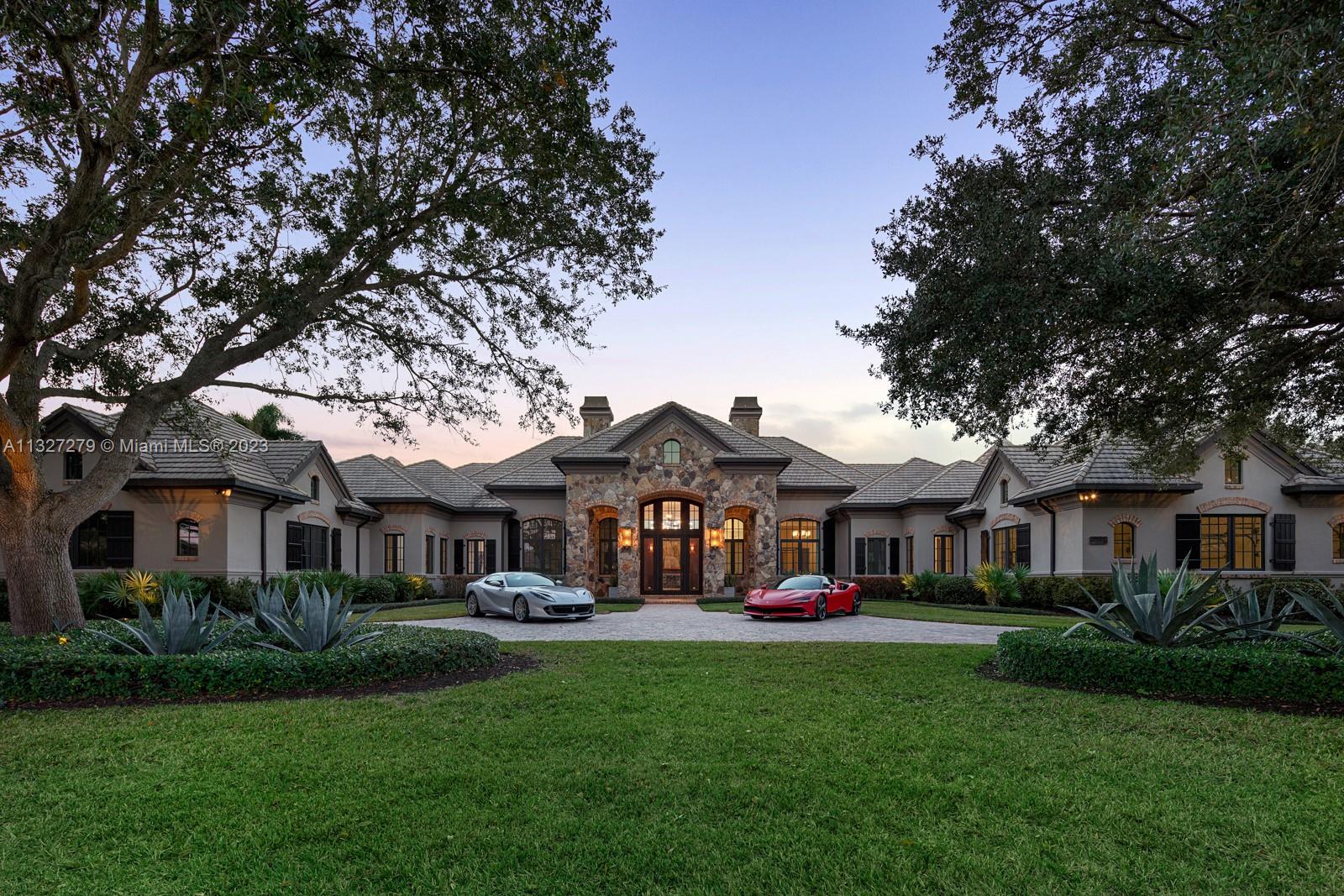 This truly one-of-a-kind, rare to market, custom estate boasts over 9,200sf on 1.3 acres; one of the largest lots in Old Marsh. No expense was spared completely renovating this exquisite estate with the finest details, including millwork & rare stones. The list of upgrades is endless, fit for admirers of design & details. 5 bed, 8 bath, 1,200sf kitchen, gym, sauna, library & spacious covered outdoor kitchen/bar for optimal entertaining. Huge backyard with a vanishing edge pool overlooks the natural beauty of wetlands preserve, transporting you into total privacy & a tropical oasis. Old Marsh Golf Club is one of the finest gated golf communities in Palm Beach County with just 180 homes, & holds a Pete Dye nationally ranked championship course. No tee times. Minutes to beaches & attractions.