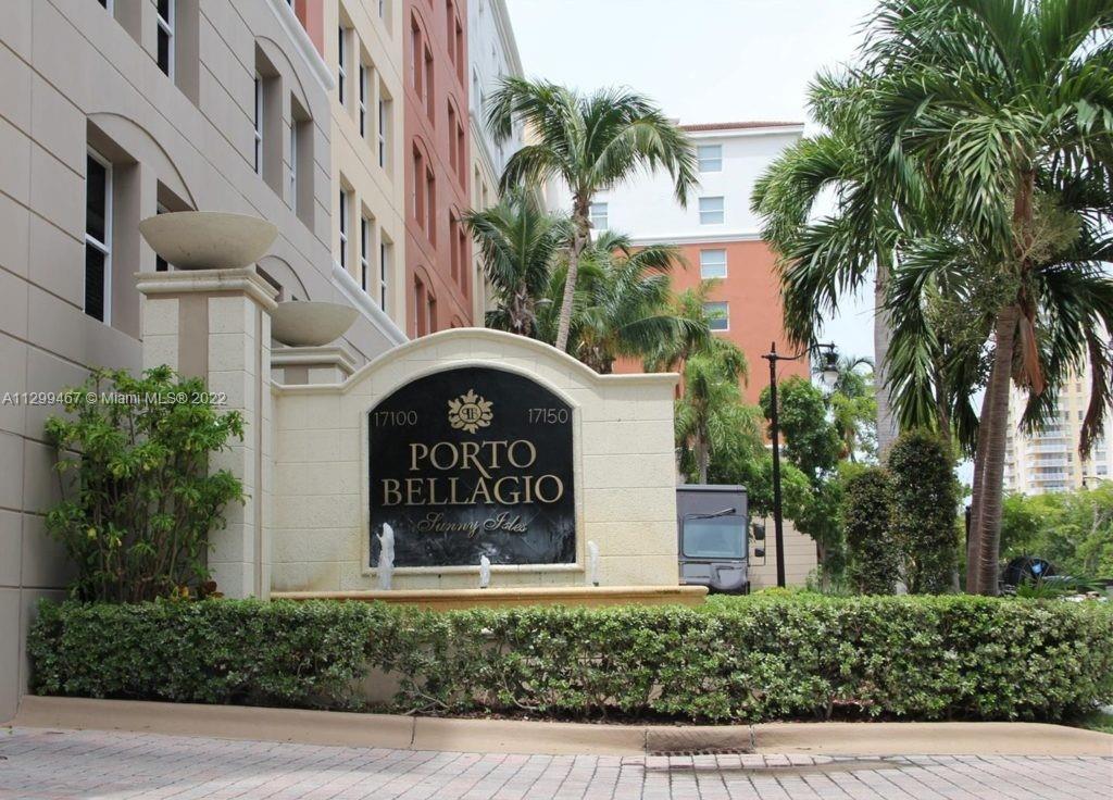 Clean and cozy 2 Bed/ 2 full bath in Porto Bellagio Complex.  Freshly painted, laminated floors, washer and dryer inside the unit. Walking distance to the beach, stores, restaurants, and play ground for kids. A - rated K-8 public schools. The building offers beautiful amenities: two swimming pools, jacuzzi, business center, gym and conference room, kids room. Easy to show. Pets friendly. Available now.