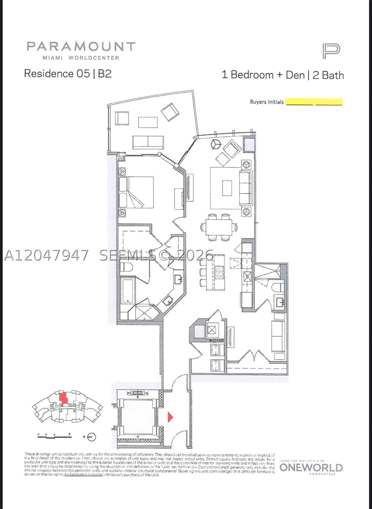 PARAMOUNT MIAMI WORLDCENT - Residential Lease
