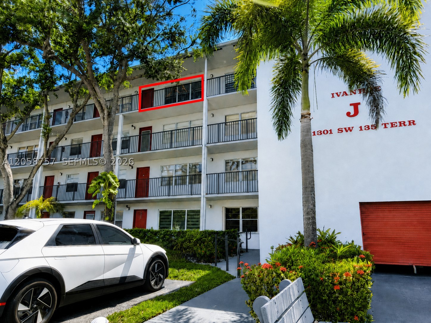 Bright top-floor 1-bedroom, 1.5-bath condo in the desirable Century Village 55+ community. This unit features tile flooring throughout, a functional layout, ample natural light, and a private open balcony. Enjoy the added privacy of having no neighbors above. Century Village offers an impressive selection of amenities, including a clubhouse, fitness center, swimming pools, theater, community transportation, billiards, bingo, dancing, craft classes, live entertainment, and more. Conveniently located near shopping, restaurants, grocery stores, and major highways. A great opportunity to make this unit your own!