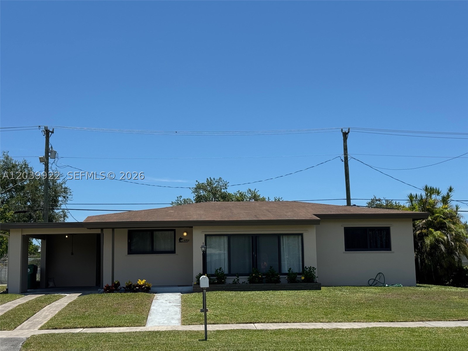 Welcome to this beautifully updated home in a quiet, established neighborhood of Cutler Bay. Situated on a spacious lot with a large backyard, this property offers plenty of room for outdoor living, entertaining, gardening, or future expansion.

Recent improvements provide both comfort and peace of mind, including new hurricane-impact windows, new flooring throughout, fresh interior and exterior paint, new ceiling fans, and updated bathroom features including a new vanity and toilet. The kitchen has been refreshed with new countertops, a new sink, and a new dishwasher, creating a bright and inviting space for everyday living.

Additional features include a large 12' x 12' storage shed, perfect for tools, equipment, hobbies, or extra storage needs. Major infrastructure upgrades have also been completed with trenchless pipelining of the home's plumbing system, providing an estimated 50-year lifespan and added long-term value.

This move-in-ready home combines modern updates, functional outdoor space, and a desirable location, making it a wonderful place to call home.