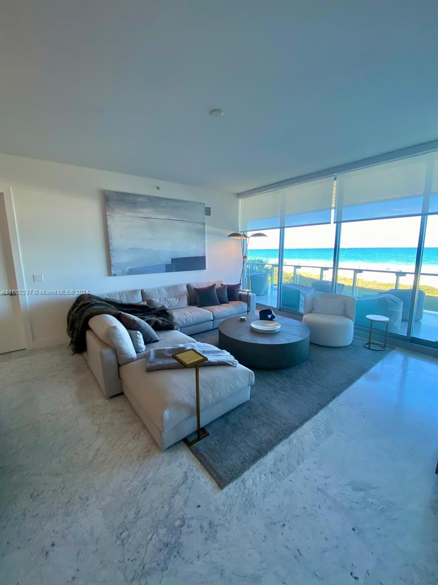 Highly sought after 2 Bedroom + Den, 3 Bath Unit on the Sand at 57 Ocean - Millionaire's Row.  This residence features floor-to-ceiling Windows, 12 foot deep Terraces, open floor plan, Private Elevator and Foyer.  there are top of the line Poliform Kitchen, Bathrooms and Closets Sub Zero and Wolf Appliances.  This Residence also comes with a Lutron Savant System that controls the Home.