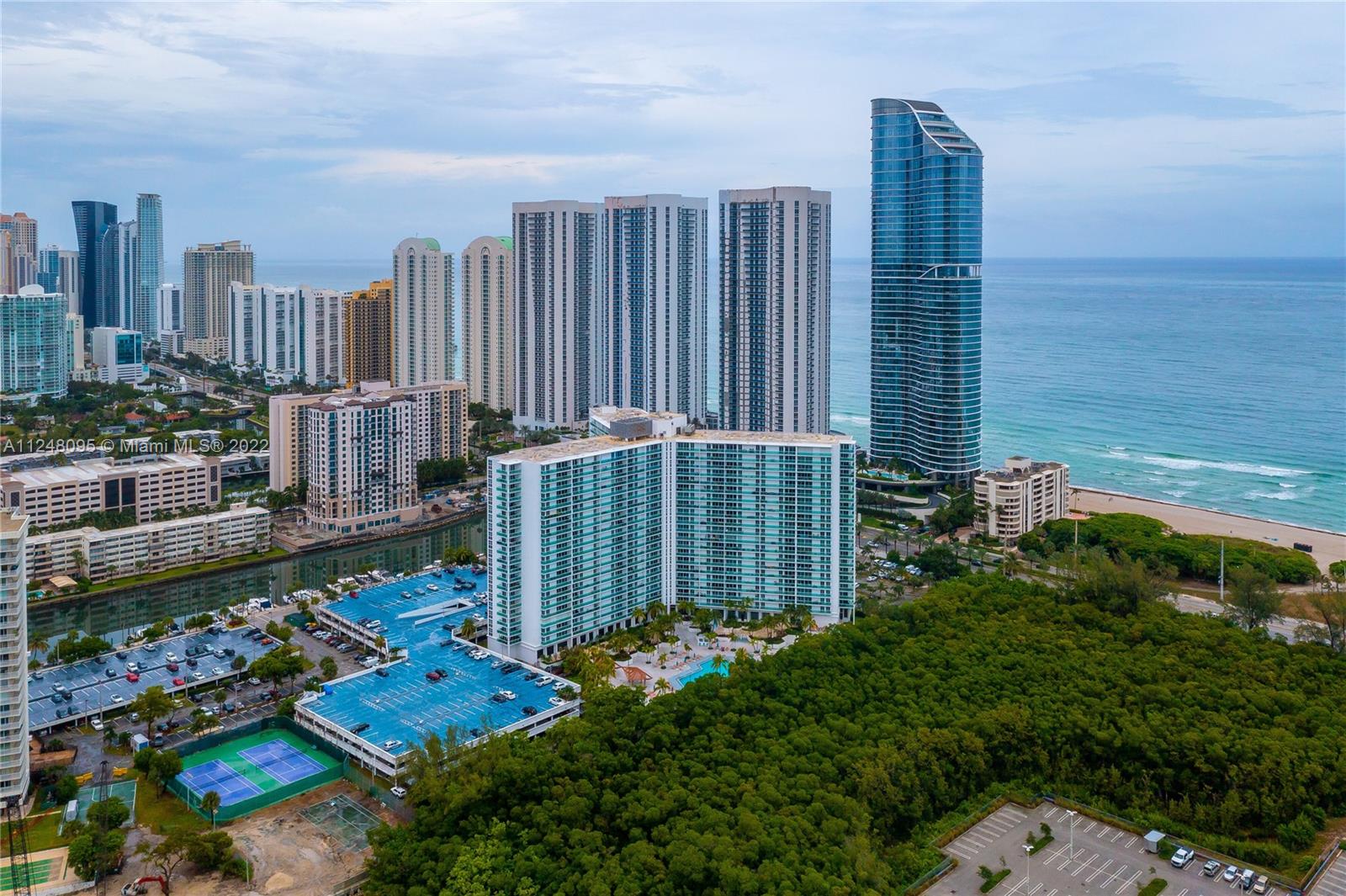 Welcome to the coveted, full-service building, Arlen House on Sunny Isles Beach! This 2/2 luxurious condo is right across from the beach, with an open floor plan. Upgraded Kitchen and Bathrooms! Tile throughout!  Just a minute's drive to trendy South Beach, Bal Harbor Shops, and Aventura Mall. This 2B/2B is the best space to mix Home, Family/School, Work, Fitness, and Entertainment, within all the Top First-Class that SE Florida has to offer with high-speed internet, cable, water, two gym, pool, spa, tennis courts, a new luxurious lobby, 24-hour security, valet, two new fitness centers, a new billiard room, a gorgeous pool area with tropical landscaping, and large rooms.