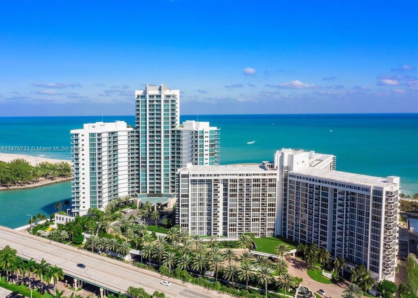 Located in the hear of Bal Harbor, 2 bedrooms and 2 bathrooms with amazing and luxury amenities: fitness center, pool, market, lounge area, and beach service. It has direct ocean view. Walk to shop and restaurants. A+ School