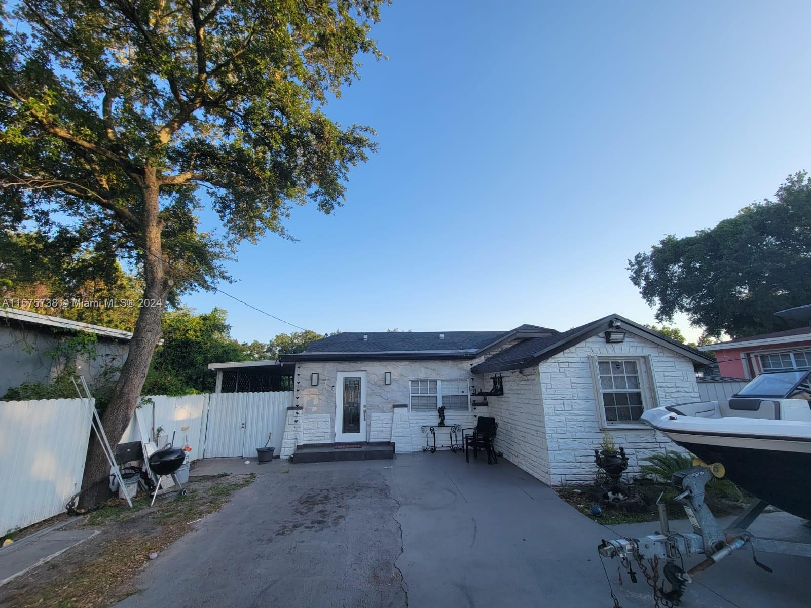 Completely renovated property !This home has been updated to offer comfort and modern style. it has a  fully renovated kitchen . Upgraded electrical , New plumbing and Roof  .The  Front yard is spacious and perfect for a Boat ! Centrally located close to Airport , downtown and Wynwood a Must see !