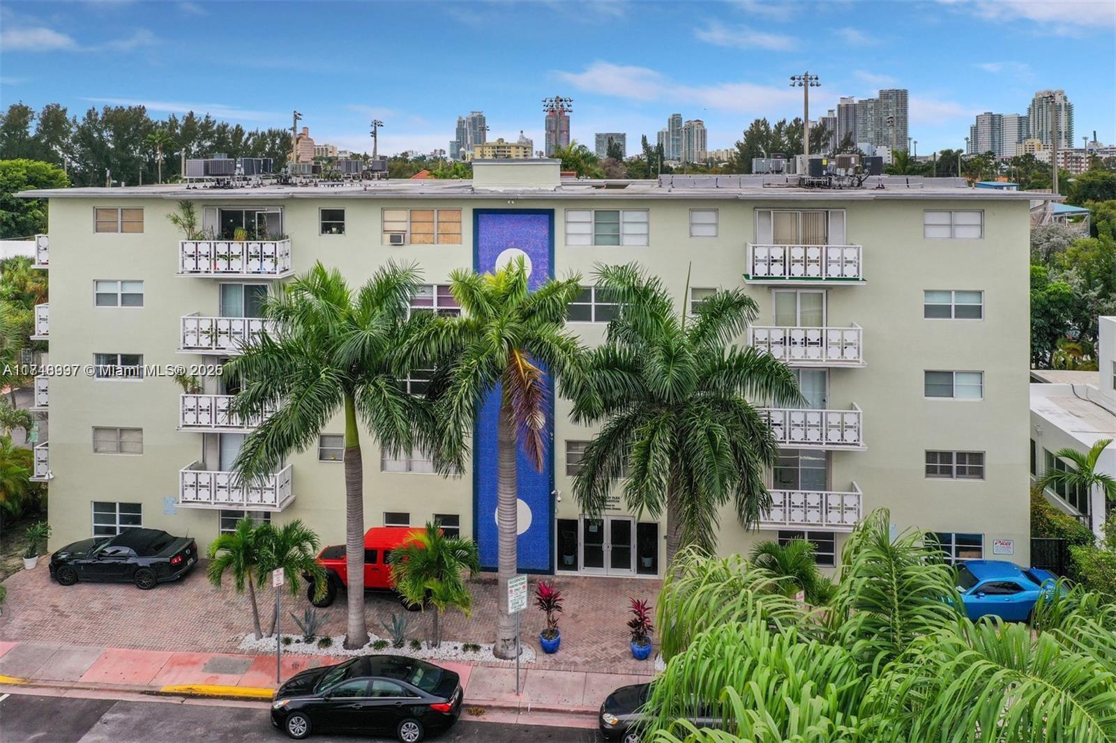 Location! Location! Location! 2 blocks to world famous Lincoln Rd, 1 block to Flamingo Park and walking distance to the beach. This renovated 2 bed 1 bath NE corner residence has amazing light, great energy, 2 balconies, porcelain tile throughout, great closet space including a walk in, hurricane impact windows and doors, a bike room, 2nd bedroom has its own entrance parking for 1 car. Available for move in as soon as approval. Available partially furnished.