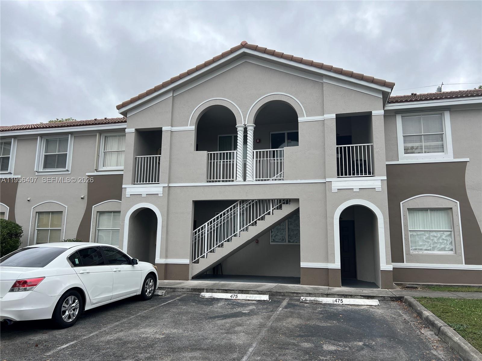 *** This Unit Can Be Purchased Individually *** Or As Part Of A Four-Unit Portfolio Sale. See The Attachment For Details. *** Find The Youtube Video With The Mls Number *** Property Is Rented With A Good Tenant. Unit Is Painted Throughout With Cappuccino White, Clean And In Good Condition. There Are Tiles Throughout The Entire Unit. It Features A Split Plan. Located On The Second Floor, The Front Door Enters Into The Living Room With The Master Bedroom On The Left Facing The Front Of The Unit. Towards The Back Is The Kitchen And Family Room. A Hallway Leads To The Other Two Bedrooms, The Stack Washer Dryer And Bathroom. The Master Has A Large Walk-In Closet And A Private Bathroom. The Unit Has Vaulted Ceilings. The Windows Are Protected With Accordian Hurricane Shutters.