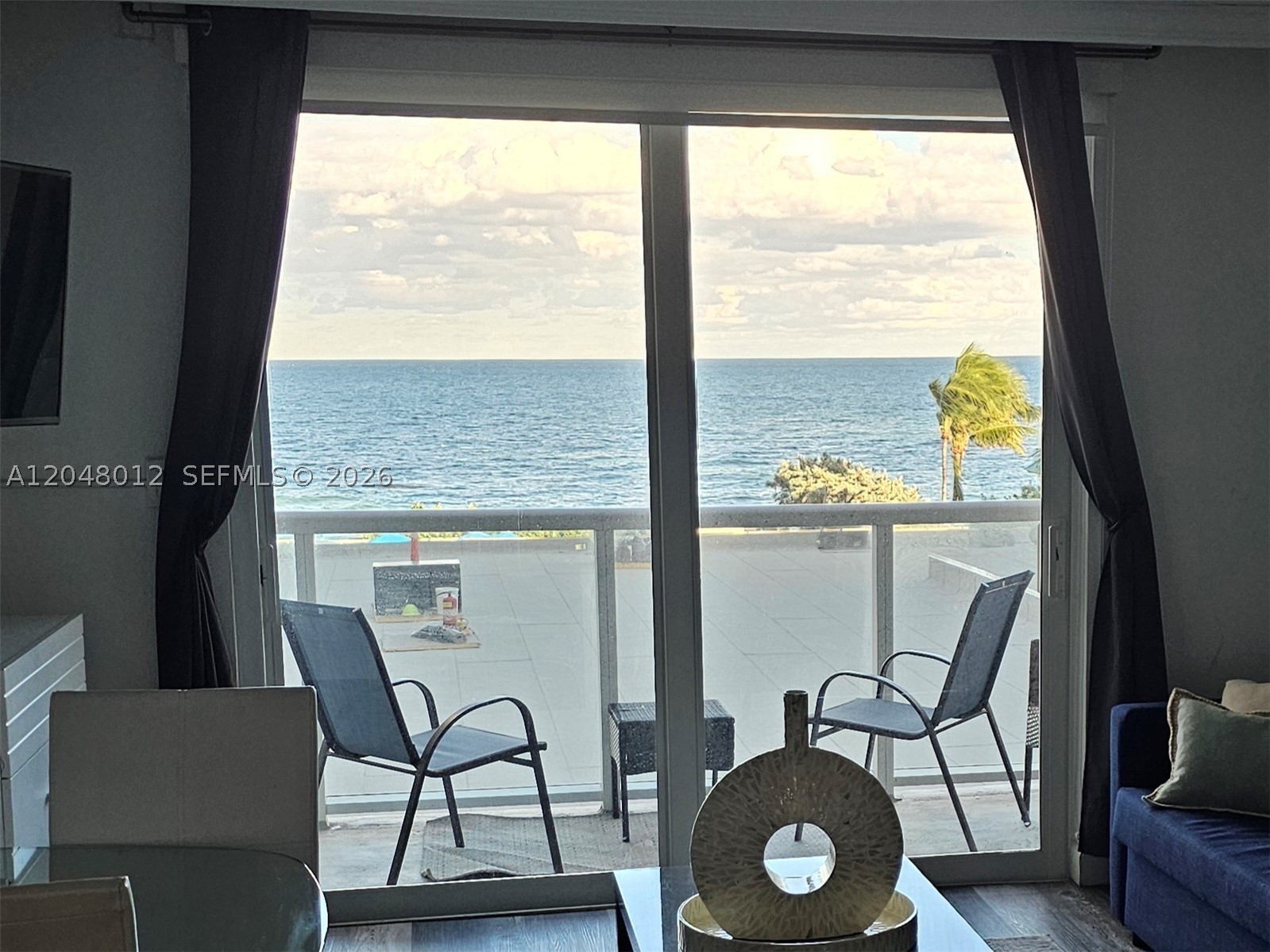 Wake up to breathtaking, unobstructed views of the Atlantic Ocean from this rarely available direct oceanfront residence at the Marco Polo Resort. Unlike many units, this apartment offers spectacular ocean views the moment you walk in. You can enjoy the blue water and endless horizon from inside the living area without needing to step onto the balcony.
The private balcony faces directly east, providing the perfect setting to enjoy the ocean and the beach, sea breezes, and the soothing sound of the waves. This bright and spacious unit is ideal as a vacation home, investment property, or full-time residence.
Located in a beachfront condo-hotel with direct private beach access, resort-style amenities, oceanside pool, fitness center, restaurant, valet parking, and an unbeatable Sunny Isles Beach location close to shopping, dining, Aventura Mall, and both Miami and Fort Lauderdale airports.
A rare opportunity to own a true direct oceanfront unit with panoramic views.