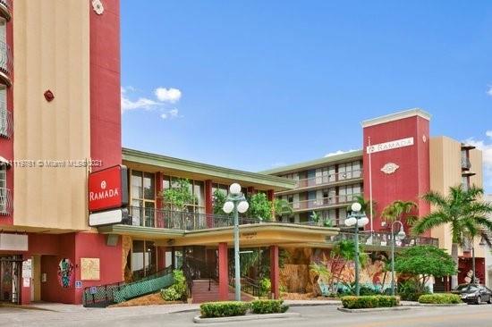 Ramada Inn Hollywood. Once in a lifetime investment opportunity to purchase the Ramada Hollywood Inn located in downtown Hollywood Florida. This property consist of 95 hotel rooms, over 15,000 square feet of office suites, three restaurants/bars and a large parking garage.