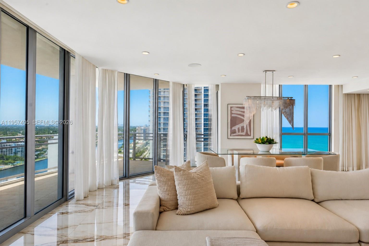 Experience refined oceanfront living at The Diplomat Residences! More than just an upscale condominium, this residence presents a unique opportunity to enjoy the comforts of home alongside the world-class amenities of a five-star resort. Following a recent multi-million-dollar renovation, the hotel has elevated both the ownership experience and the property’s overall appeal. Residents have access to an exceptional collection of resort-style amenities, including room service, luxurious swimming pools, private cabanas, a full-service spa, and multiple on-site dining options. Few properties in South Florida offer such a seamless blend of luxury, convenience, and exclusivity. This is not simply a place to live—it’s a lifestyle designed for those who appreciate the sophistication and service of a premier resort every day.

Unit 2106 features sweeping views of the Atlantic Ocean, Intracostal waterways and skyline. Expansive unit with 2857 SF, private elevator entry, marble floors throughout, gourmet kitchen, custom cabinetry, custom wall panels, and spacious primary suite with elegant French doors. 

The Diplomat Residences is distinct from the adjacent Diplomat Beach Resort, offering a boutique lifestyle with its own pool, fitness center, spa, and full-service concierge, valet, and security.

Ideally located on beach between Miami and Fort Lauderdale, close to shopping, dining and world class entertainment.
