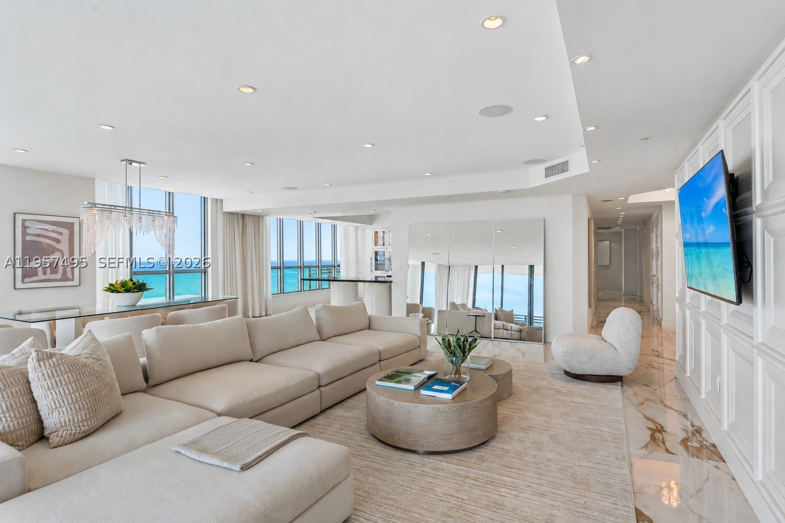 Experience refined oceanfront living at The Diplomat Residences! More than just an upscale condominium, this residence presents a unique opportunity to enjoy the comforts of home alongside the world-class amenities of a five-star resort. Following a recent multi-million-dollar renovation, the hotel has elevated both the ownership experience and the property’s overall appeal. Residents have access to an exceptional collection of resort-style amenities, including room service, luxurious swimming pools, private cabanas, a full-service spa, and multiple on-site dining options. Few properties in South Florida offer such a seamless blend of luxury, convenience, and exclusivity. This is not simply a place to live—it’s a lifestyle designed for those who appreciate the sophistication and service of a premier resort every day.

Unit 2106 features sweeping views of the Atlantic Ocean, Intracostal waterways and skyline. Expansive unit with 2857 SF, private elevator entry, marble floors throughout, gourmet kitchen, custom cabinetry, custom wall panels, and spacious primary suite with elegant French doors. 

The Diplomat Residences is distinct from the adjacent Diplomat Beach Resort, offering a boutique lifestyle with its own pool, fitness center, spa, and full-service concierge, valet, and security.

Ideally located on beach between Miami and Fort Lauderdale, close to shopping, dining and world class entertainment.