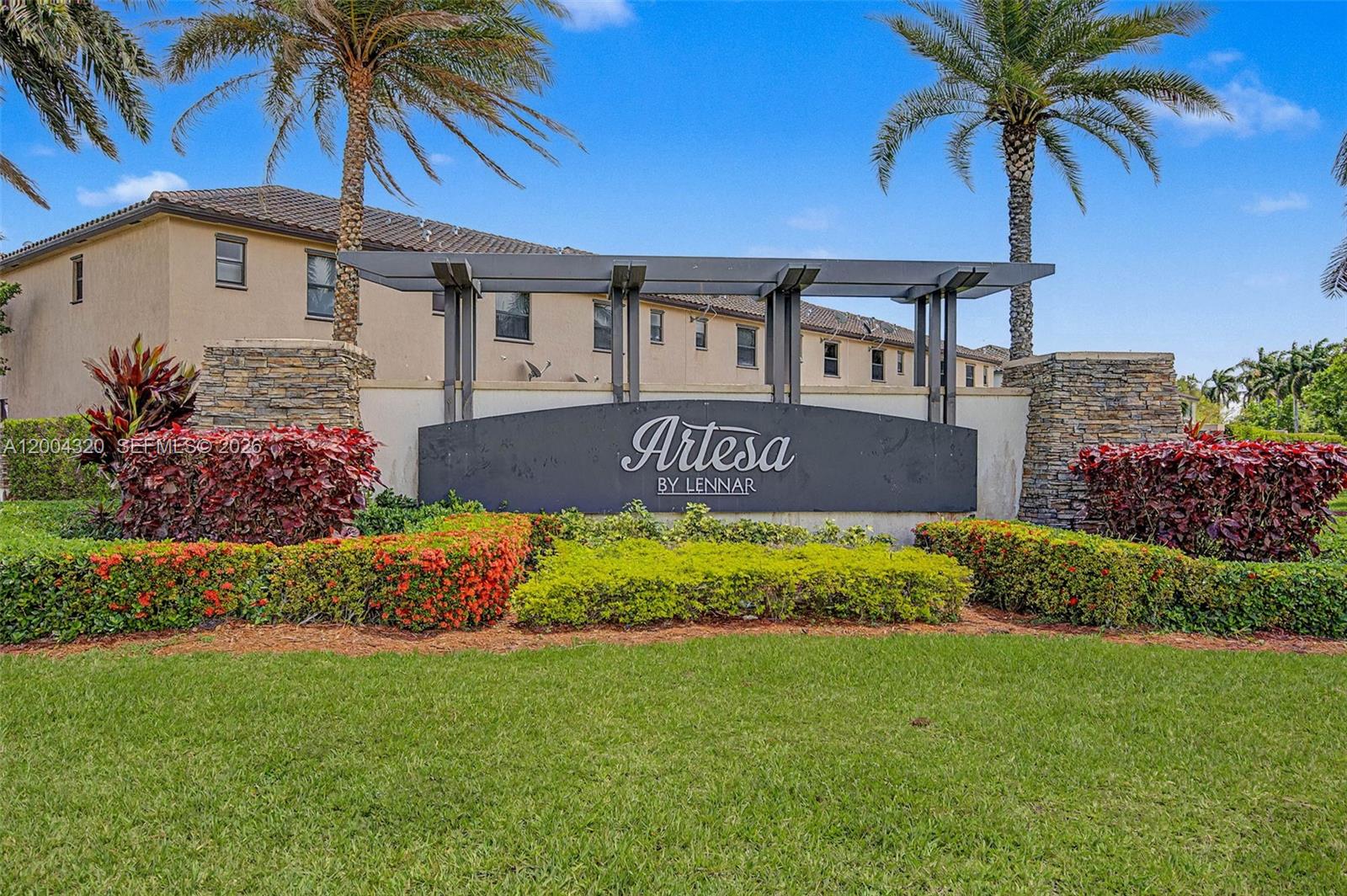 EXCEPTIONAL VALUE...PRICE ADJUSTMENT! Great Buyer opportunity, Seller relocating  ready to accommodate buyers move in timeline. Beautiful 3 bedrooms, 2.5 bathrooms townhouse  in the gated community of Artesa in Homestead. Built in 2017, it offers 1,659 SF; the open-concept floor plan creates a warm and inviting atmosphere perfect for both everyday living and entertaining. The first floor features elegant ceramic tile flooring, while the second level showcases stylish laminate floors.The main level offers generous living and dining areas, a convenient half bath for guests, and seamless flow for family gatherings and social events. The property also includes two assigned parking spaces for added convenience.
Upstairs, you'll find three well-proportioned bedrooms, two full bathrooms, and a conveniently located laundry area with washer and dryer.
Residents of Artesa enjoy an exceptional lifestyle with resort-style amenities, including a modern clubhouse, two sparkling swimming pools, a fully equipped fitness center, a children's playground, and beautifully maintained green spaces. Best of all, the community offers a low and affordable HOA, providing outstanding value.
Ideally situated near shopping centers, restaurants, entertainment, and major highways, this property offers the perfect combination of comfort, convenience, and investment potential.
Don't miss this incredible opportunity—schedule your private showing today!