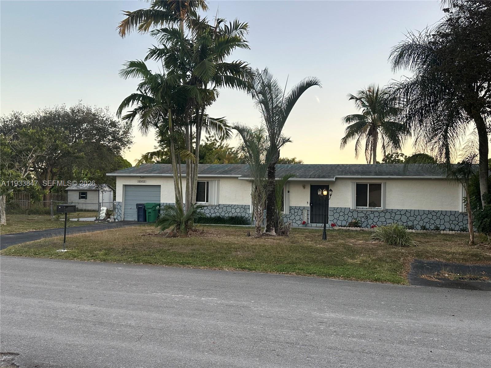 REDUCED, REDUCED -Great opportunity in Paradise Pines subdivision. This home features 3-bedrooms 2-bathroom, family room situated on an oversized 17,116 sq. ft. lot, huge yard with many fruit trees including lycee, mango, banana, hass avocado and other trees on a corner lot with lots of space to park an Rv or Boat on your back yard. This is an Estate Sale and it's in the process of Probate court. Easy to show only by appointment.