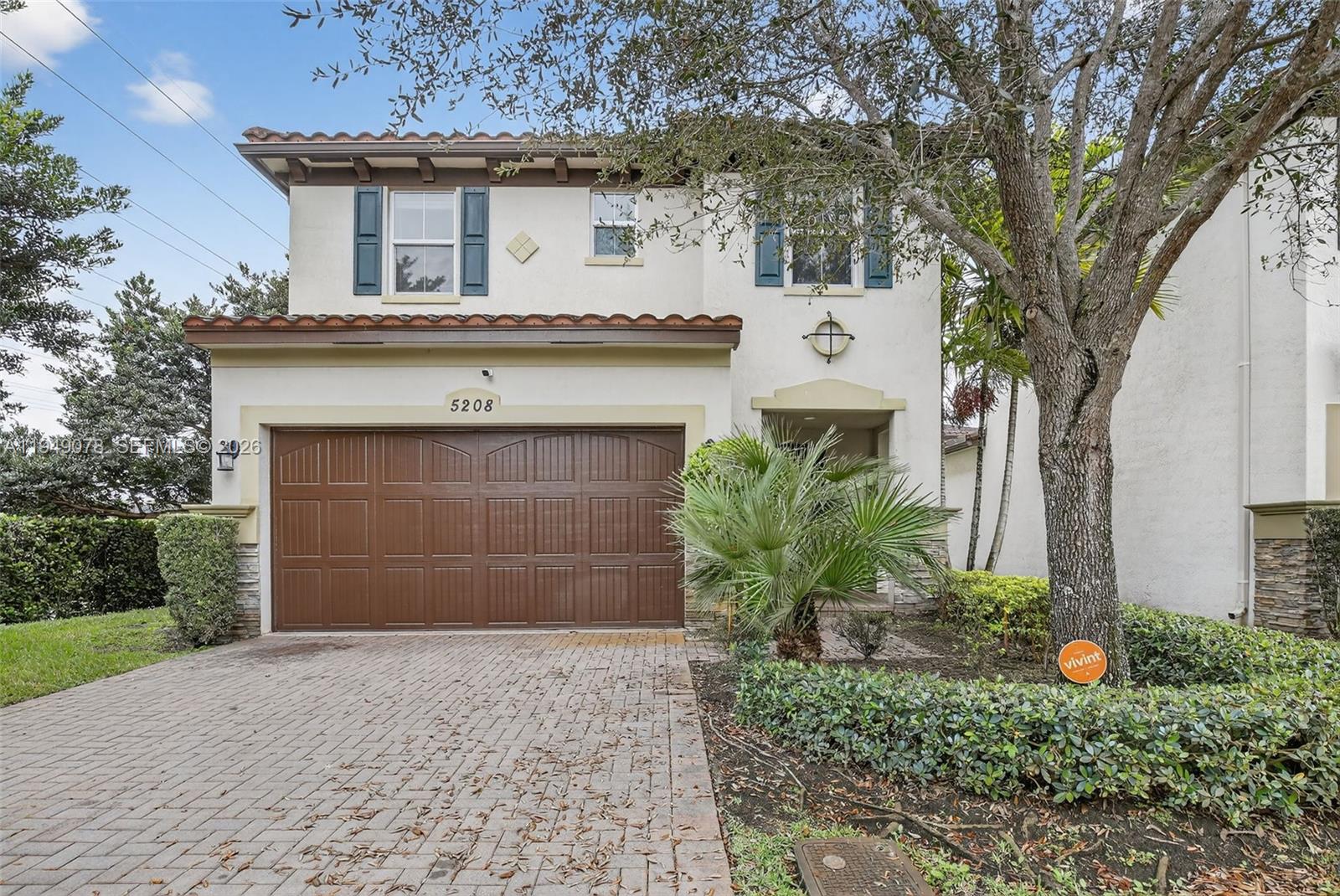 Rarely available and beautifully maintained, this 3-bedroom, 2.5-bath home is nestled at the end of a quiet street in the highly desirable Osprey Landing, offering privacy, natural surroundings, and stunning sunset views.

Step inside to an open, airy floor plan featuring upgraded flooring throughout and a modern kitchen equipped with stainless-steel appliances, perfect for everyday living and entertaining. All bedrooms are thoughtfully located on the second level, including a spacious primary suite with a huge custom walk-in closet and a spa-inspired bathroom showcasing a frameless glass shower and soaking tub.

An open landing at the top of the stairs provides flexible space ideal for a home office, reading nook, or play area. Additional highlights include custom built-in closets in every bedroom, a separate laundry room with full-size washer and dryer, and a garage with hangar-grade flooring and extra built-in storage.

Enjoy peace of mind with hurricane-impact windows and doors and front-of-home security cameras. The community offers a pool and gym, with lawn maintenance included and a low HOA, making for truly easy living.

Ideally located close to shopping, dining, universities, major highways, and the Seminole Hard Rock Hotel and Guitar, this home is perfect for a first-time buyer, growing family, or anyone seeking comfort, convenience, and a great location.