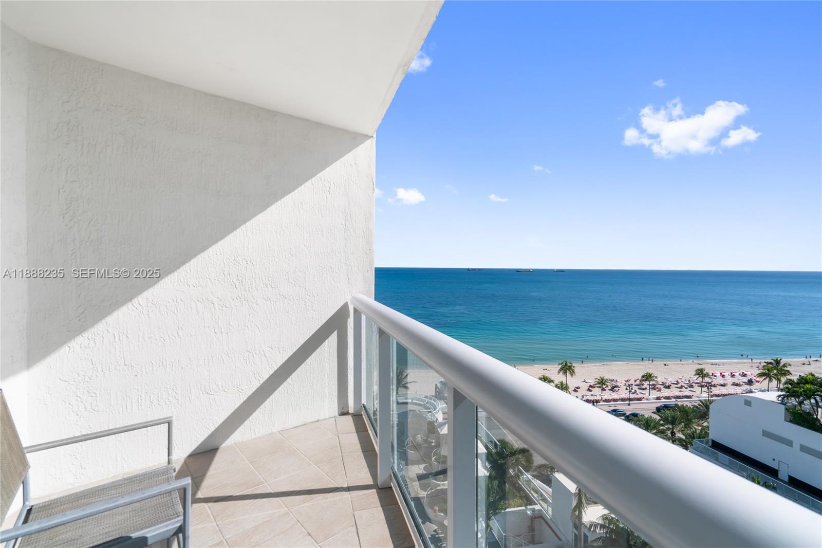 Welcome to Unit 1215 at The Q Club, a luxury condo-hotel directly on Fort Lauderdale Beach! This corner studio-style residence boasts a private balcony with breathtaking ocean and Intracoastal views. Fully furnished with a comfortable sleeping area, well-appointed bathroom, and convenient kitchenette, it’s ideal for vacation getaways or as an income-producing property through Hilton’s rental program. Enjoy world-class amenities including an oceanfront pool, fitness center, spa, restaurants, concierge, and valet service. Just steps to the sand and minutes from Las Olas dining, shopping, and nightlife. Own a piece of paradise with the flexibility of personal use and rental income potential.