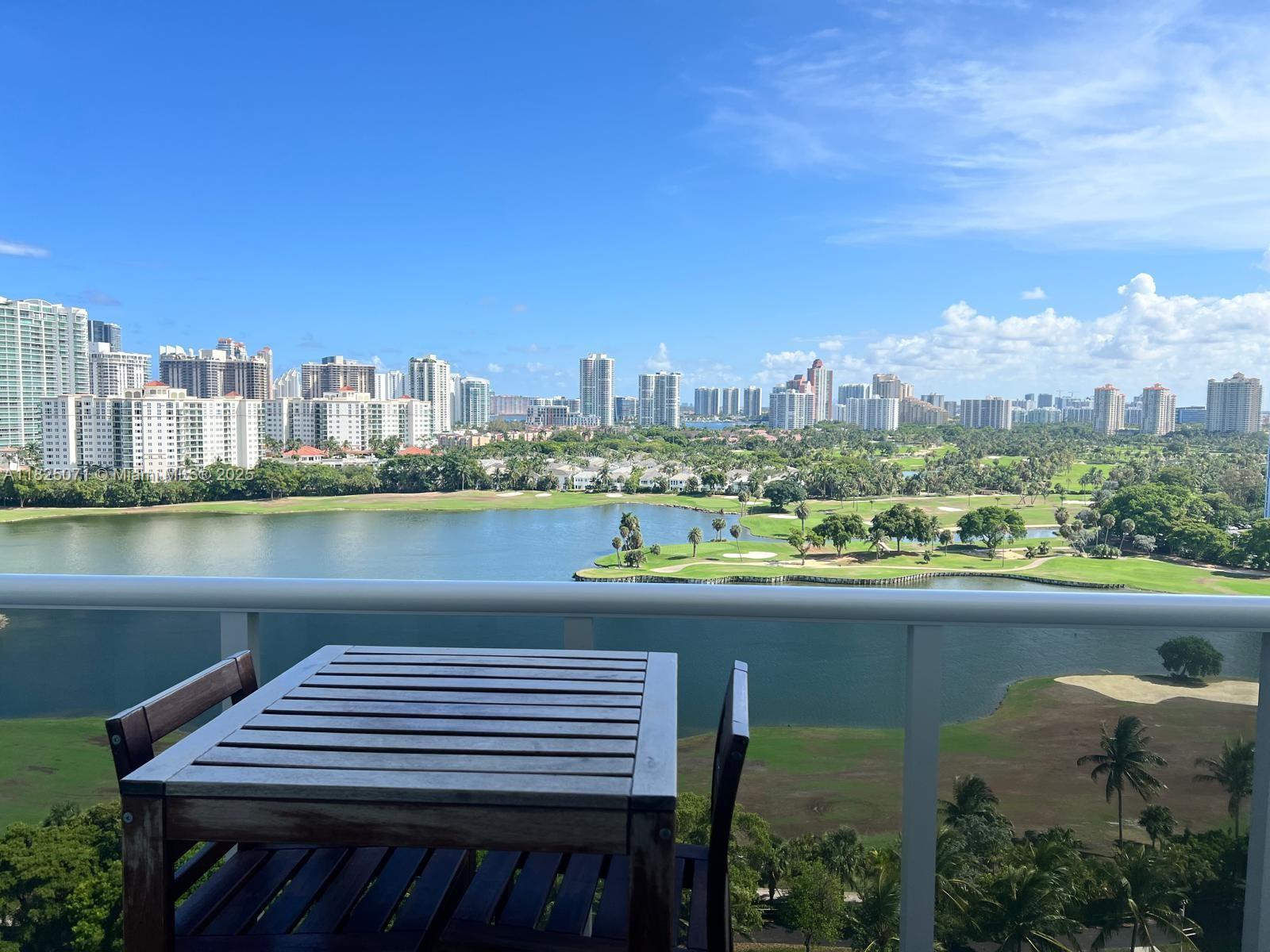 This lovely condo offers an unbeatable location to enjoy the beautiful views of the  Turnberry Golf Course and the Ocean.This updated 1-Bd 1.5 Baths Gem Features an open Kitchen with cherry cabinets with lots of space.Steps from the Aventura Mall, Top Restaurants, Parks, international airports and just minutes away from the beach.Covered Parking.The El Dorado Condo has a Pool,Jacuzzi, fitness Center,Barbecue grill area overlooking the canal, laundry room on each floor,Proximity to houses of worship and top schools.