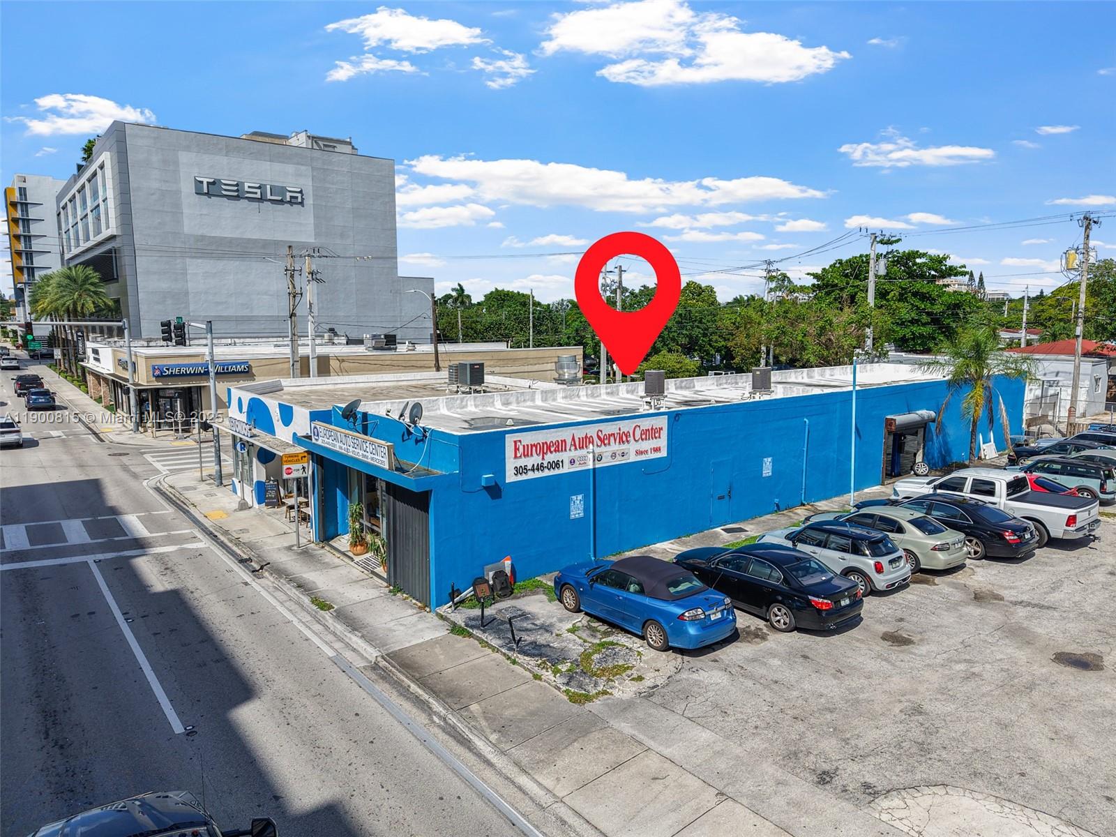 Prime property on Bird Road in close proximity to Merrick Park mall and Coconut Grove.
