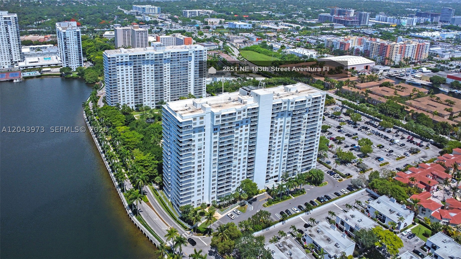 Enjoy spectacular intercoastal views from this 14th floor unit. 3 Bedroom 2 bath with remodeled bathrooms.