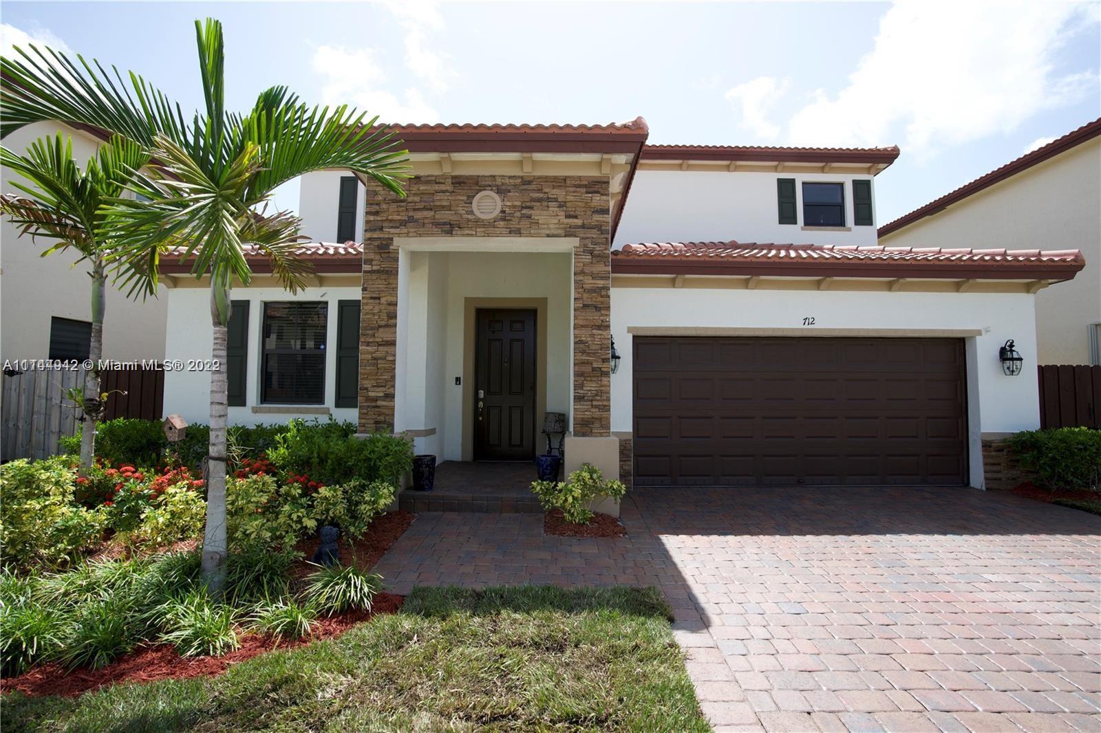 LOOKING FOR A LARGE, NEW, BEAUTIFUL HOME? This BEAUTIFUL 5/3 turnkey, 3000 SQFT of SPACIOUS living, one of a kind Gem on BAYWINDS AT MALLORCA. Home features an open floor plan with plenty of room for ENTERTAINING, SCREENED COVER TERRACE built in 2020, One bedroom and upgraded full bathroom downstairs perfect for guests, layout with Large open kitchen/stainless steel appliances/spacious pantry with a modern door, large granite countertop for all your family and guests. Spacious dining area. Wood floor in most of the areas upstairs. Large bedrooms with plenty of closet space, a dream MASTER BEDROOM with a recently installed CALIFORNIA MASTER CLOSET almost the size of a bedroom. Convenient laundry located on the second floor. SPACIOUS BACKYARD with space to build a pool, CALL FOR MORE INFO