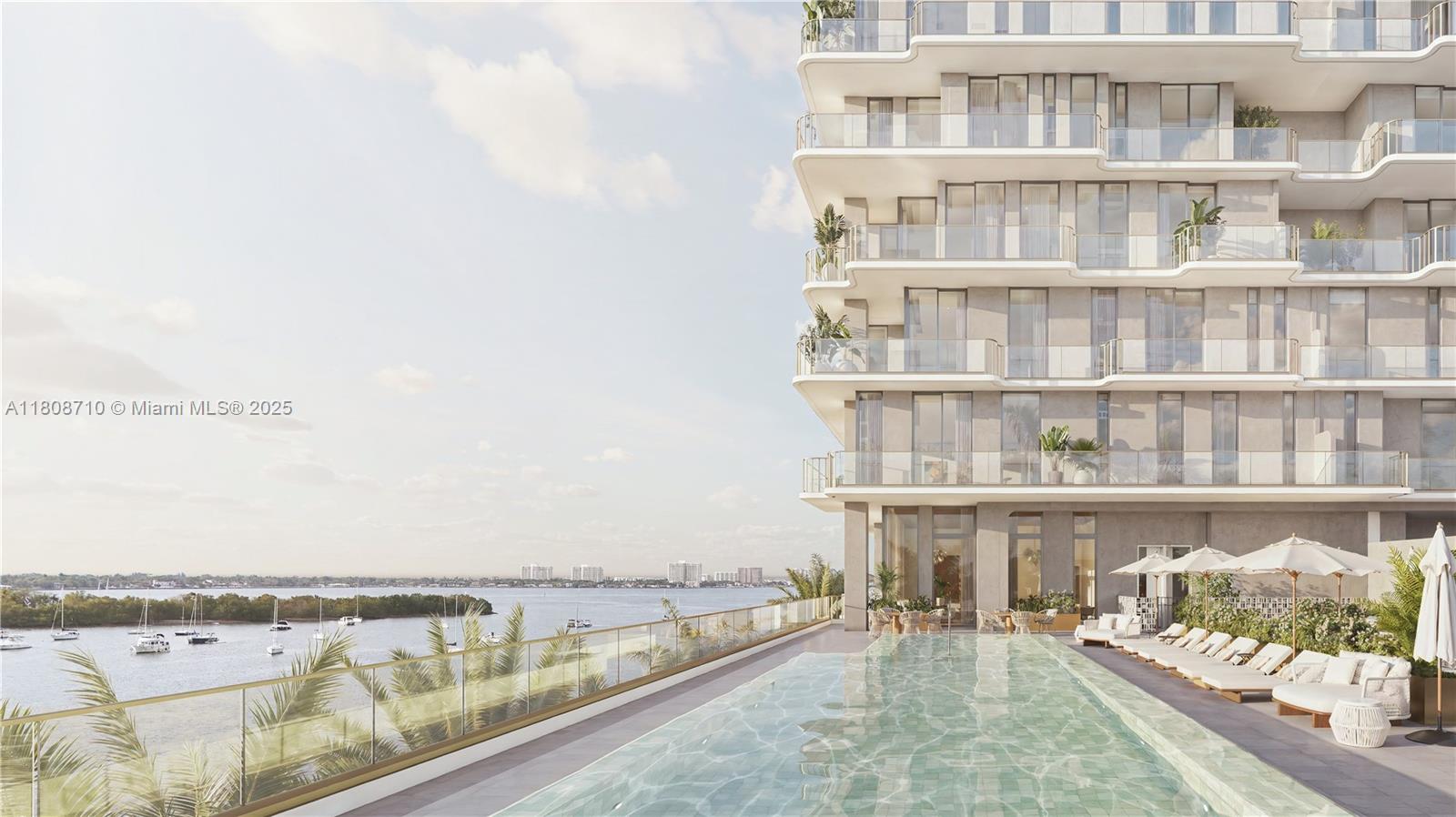 TULA Residences, a boutique luxury waterfront condominium building, home to 54 exclusive two-to-three-bedroom corner Residences and six exclusive five-bedroom half-floor Penthouse masterpieces. Each residence offers max efficiency floor plans, conceptual organic interiors, 10 ft-ceilings, custom Italian-designed chef's kitchens, floor-to-ceiling windows and sliding glass doors, private wrap-around glass enclosed terraces. The best, most breathtaking, unobstructed panoramic views of Biscayne Bay, Miami's skyline and the Atlantic Ocean. Exceptional amenities include resort-style infinity pool with cabanas, fitness and wellness center, media room, lounge, pet spa, parking garage, 24-hour concierge service. Boutique in scale. Rich in character. TULA Residences.