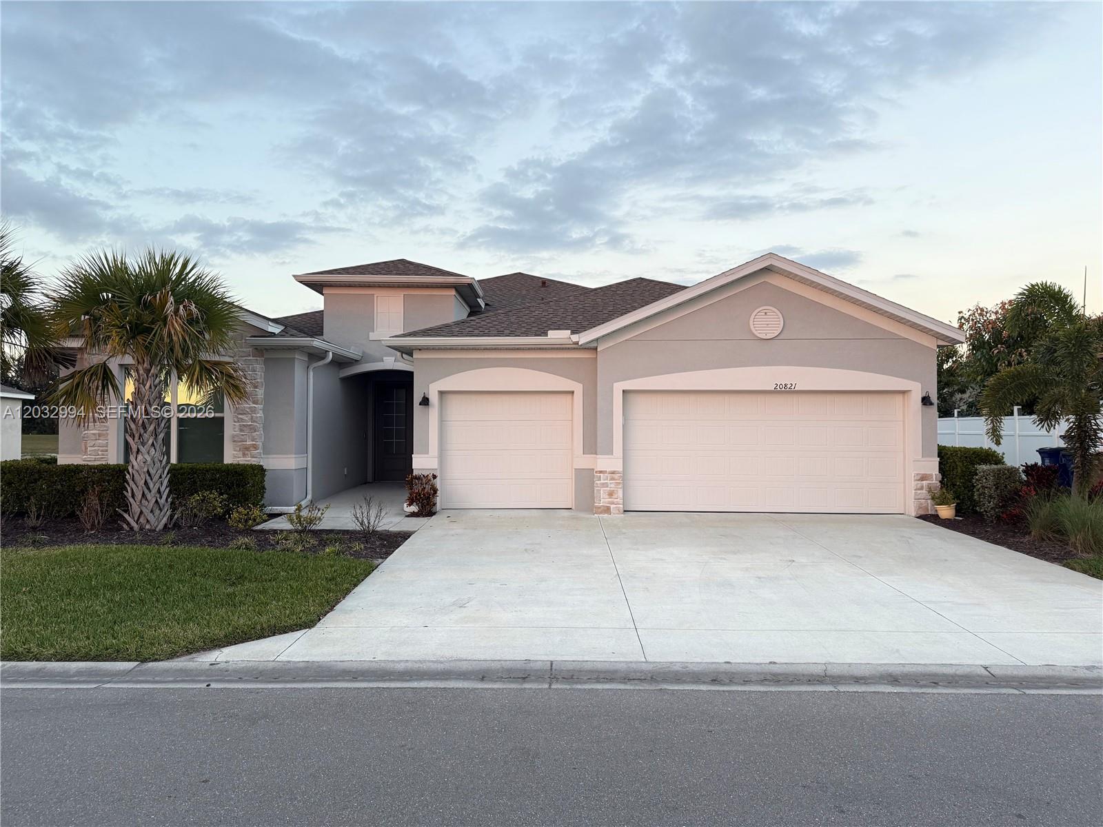 Set within the gated Ibis Landing Golf & Country Club, a resort-style community featuring an 18-hole championship golf course, clubhouse, pool and spa, fitness center, tennis and pickleball courts, walking trails, and a low-maintenance lifestyle with lawn care and irrigation included, this well-appointed 3-bedroom plus den, 3-bath residence is situated on one of the largest lots in the neighborhood, offering exceptional privacy and scenic water views! With no homes in front for uninterrupted sunset views and no rear neighbors, the property backs up to a serene lake, creating a peaceful and private setting.
The thoughtfully designed floor plan includes a flexible den ideal for a home office or additional living space. The screened lanai provides a tranquil space for outdoor enjoyment while overlooking the water. Recent improvements include a newer A/C system with UV light, fresh interior paint, a newly completed backsplash, zebra blinds throughout, and an epoxy-finished garage floor.
With an oversized lot, tranquil lake views, modern upgrades, and access to resort-style amenities, this move-in-ready home presents an excellent opportunity to own in one of Lehigh Acres' most desirable golf communities!!! Come see it today!