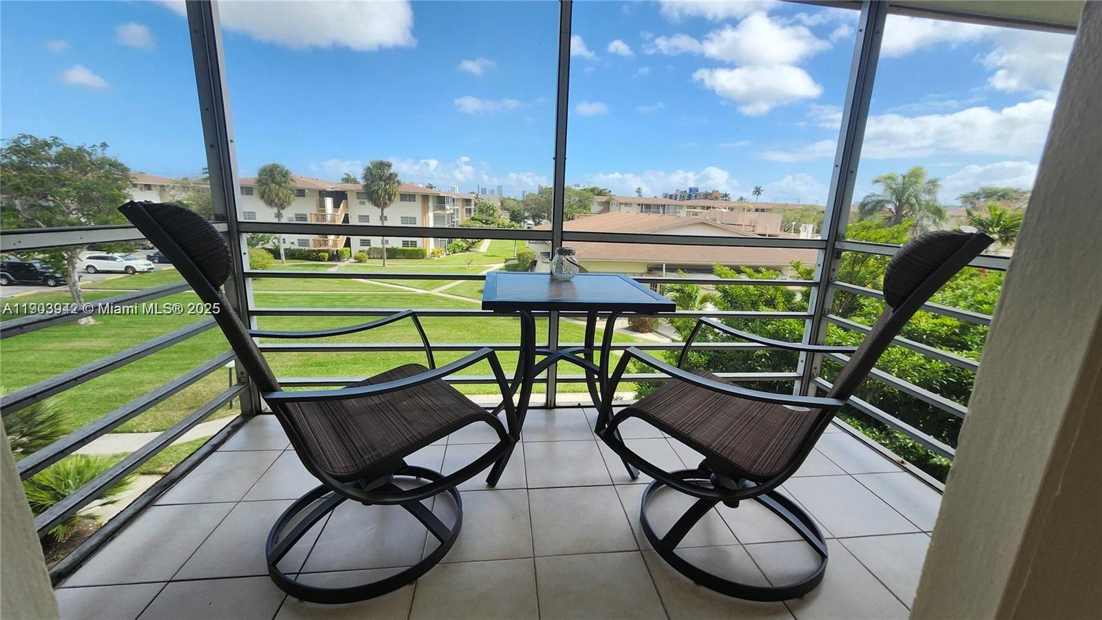 CHARMING turnkey co-op in Mar-Len Garden, this beautifully furnished residence in a 55+ Community and steps from the pool. Enjoy a safe gated community with 2 pools, clubhouse, pickleball, gym, and more! Just 3 miles to the beach and close to Aventura Mall, restaurants,casino and stores. COOP with land lease, cash only. No rental allowed in 1st year, then once a year for max 4 months. Total fees: $750/month (maintenance, land lease, taxes, reserve).
