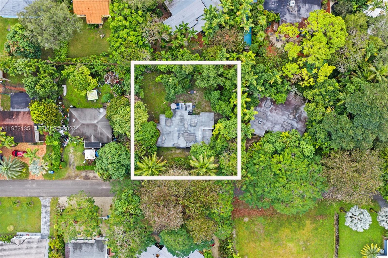 Incredible opportunity just two blocks from the University of Miami. This 3-bedroom home sits on an oversized 11,770 SF lot surrounded by mature tropical landscaping, offering excellent potential to renovate, expand, or redevelop. The property features a spacious living area and an oversized primary bedroom, with ample room to add a pool or accommodate a boat.

Recent updates include a remodeled kitchen with updated cabinetry and appliances, renovated bathrooms, new wood-laminate flooring, updated lighting fixtures, a concrete patio, and a fenced yard. Located on a quiet, tree-lined street in a highly desirable South Miami neighborhood, just minutes from top-rated schools, dining, parks, and major access routes. Strong underlying land value and prime proximity to UM make this a smart investment with long-term upside.