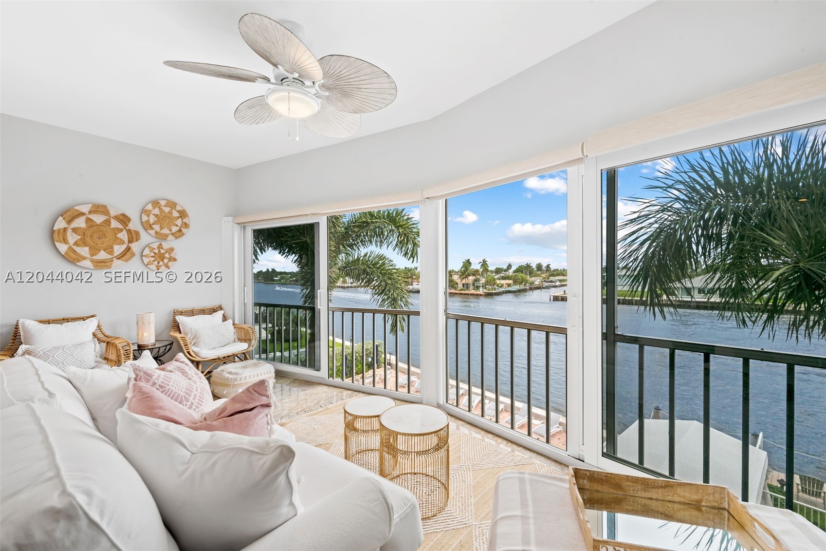 Welcome to coastal living at its finest! This stunning 2 bed/2 bath condo is located directly on the Intercoastal in Pompano Beach JUST 1 BLOCK FROM THE BEACH! This unit offer the MOST BREATHTAKING VIEW OF THE INTERCOASTAL!

Step inside and relax! This tastefully renovated unit is ideal for entertaining or unwinding. Features include full BOSCH kitchen appliances, kitchen peninsula with space for barstool seating, custom bar with wine cooler, Electrolux IN-UNIT WASHER & DRYER, formal dining area, huge closets, OVERSIZED LANAI WITH UNOBSTRUCTED INTERCOASTAL VIEW, in-unit storage room, FULL IMPACT WINDOWS AND DOORS, NEWER HVAC (2024), & 1 assigned parking spot.

Building amenities included an elevator, heated pool, BBQ and picnic area, huge intercoastal dock seating, PLENTY OF PARKING! 

Prime location on the coveted Riverside Drive, this condo offers easy access to the best of Pompano Beach living. Whether you desire leisurely strolls along the water, nearby dining, or relaxing by the pool, this property has it all.

Don’t miss this opportunity to own a slice of paradise. Schedule your showing today and make this tranquil condo your new retreat!
