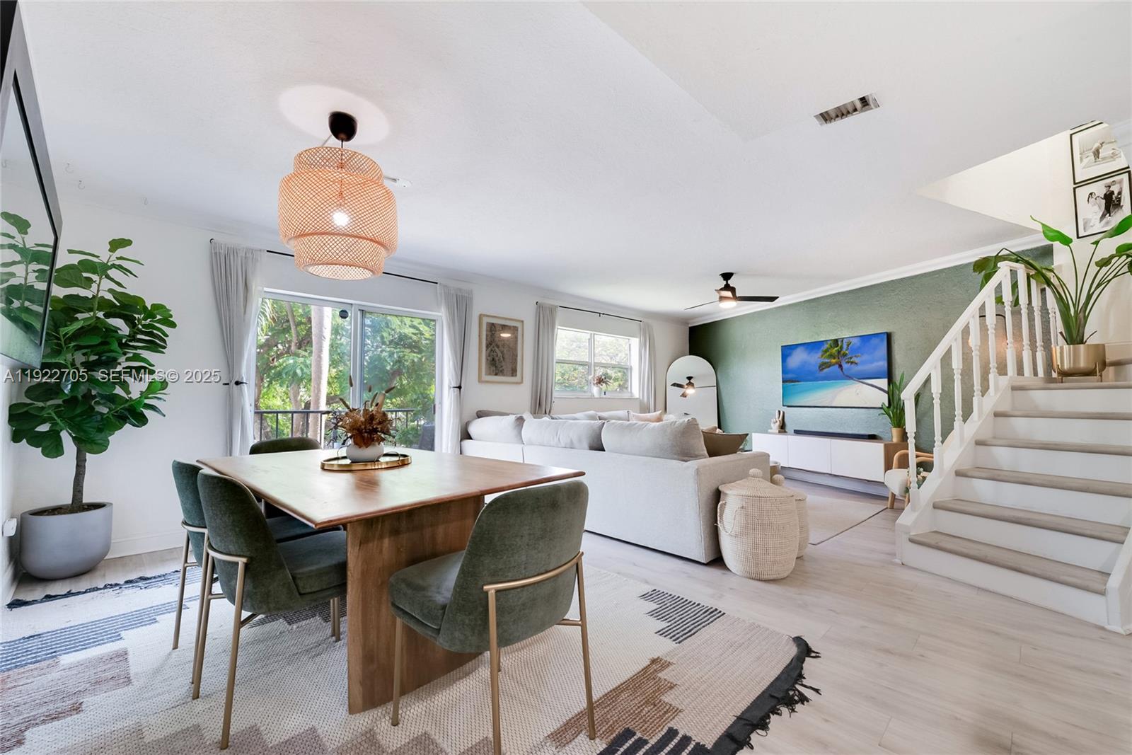 Located in the coveted Pinecrest Elementary district, this beautifully updated 3/2.5 condo in the gated Villas of Pinecrest offers comfort and convenience. Enjoy an open layout with a modern kitchen that flows into the living and dining area, ideal for entertaining or relaxing. Natural light fills the space, and a private balcony offers space to unwind. In-unit laundry and ample storage make daily living easy. The community features a pool, tennis courts, clubhouse, BBQ area, green space, ample guest parking, and 24-hour security. All in one of Miami’s most desirable neighborhoods, just minutes from Dadeland, dining, shopping, and parks. The association includes hot water, gas, cable, and pest control Move-in ready and easy to show.