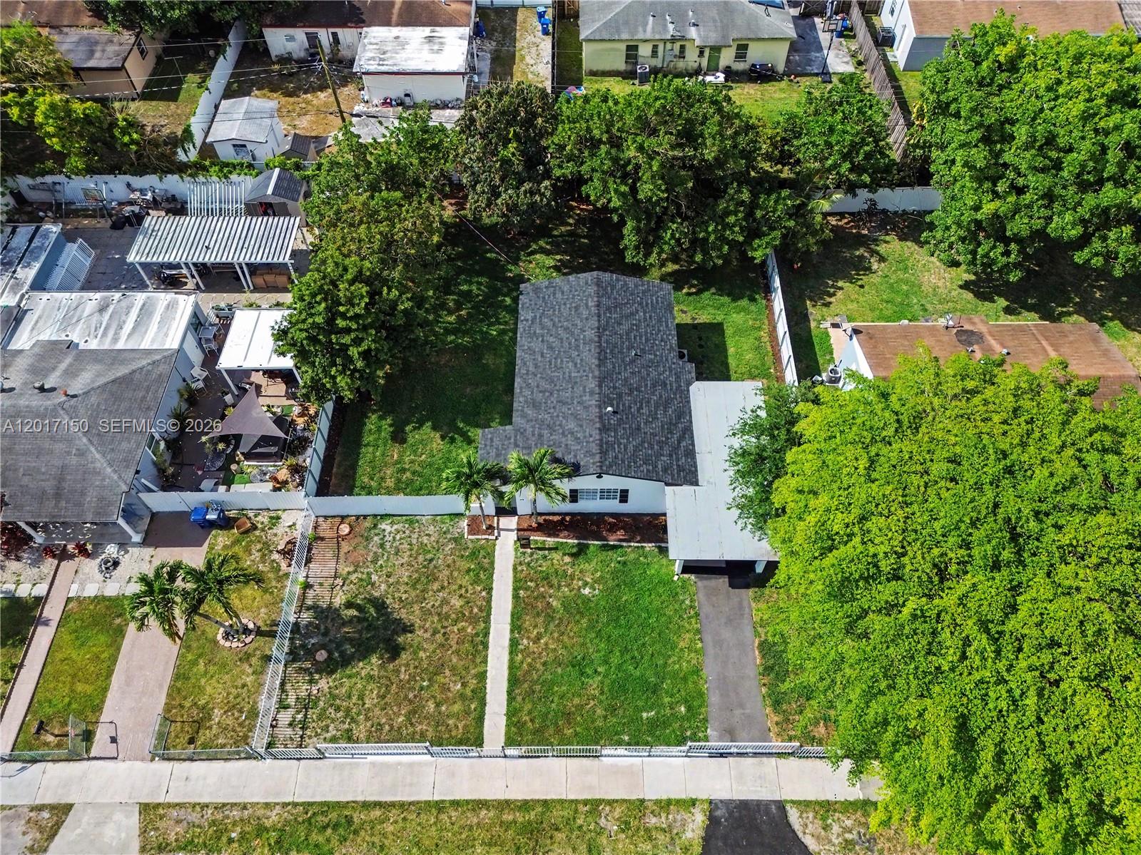 Single-family residence located in the heart of Miami Gardens. CBS (concrete block) construction with slab-on-grade foundation, offering solid structure and strong long-term durability.

Property features 3 bedrooms and 1 bathroom with approximately 960 sqft of living space on a spacious 8,250 sqft lot. NO HOA.
Home offers excellent potential for renovation or value-add improvements. Large lot provides flexibility for expansion, outdoor living enhancements, or future upgrades such as pool or additional structures (subject to zoning).

Located in a high-demand rental and resale area with convenient access to major highways, schools, shopping, and public transportation corridors.
Ideal for investors or end users seeking a quick-close opportunity with strong upside potential after improvements. Roof 2026